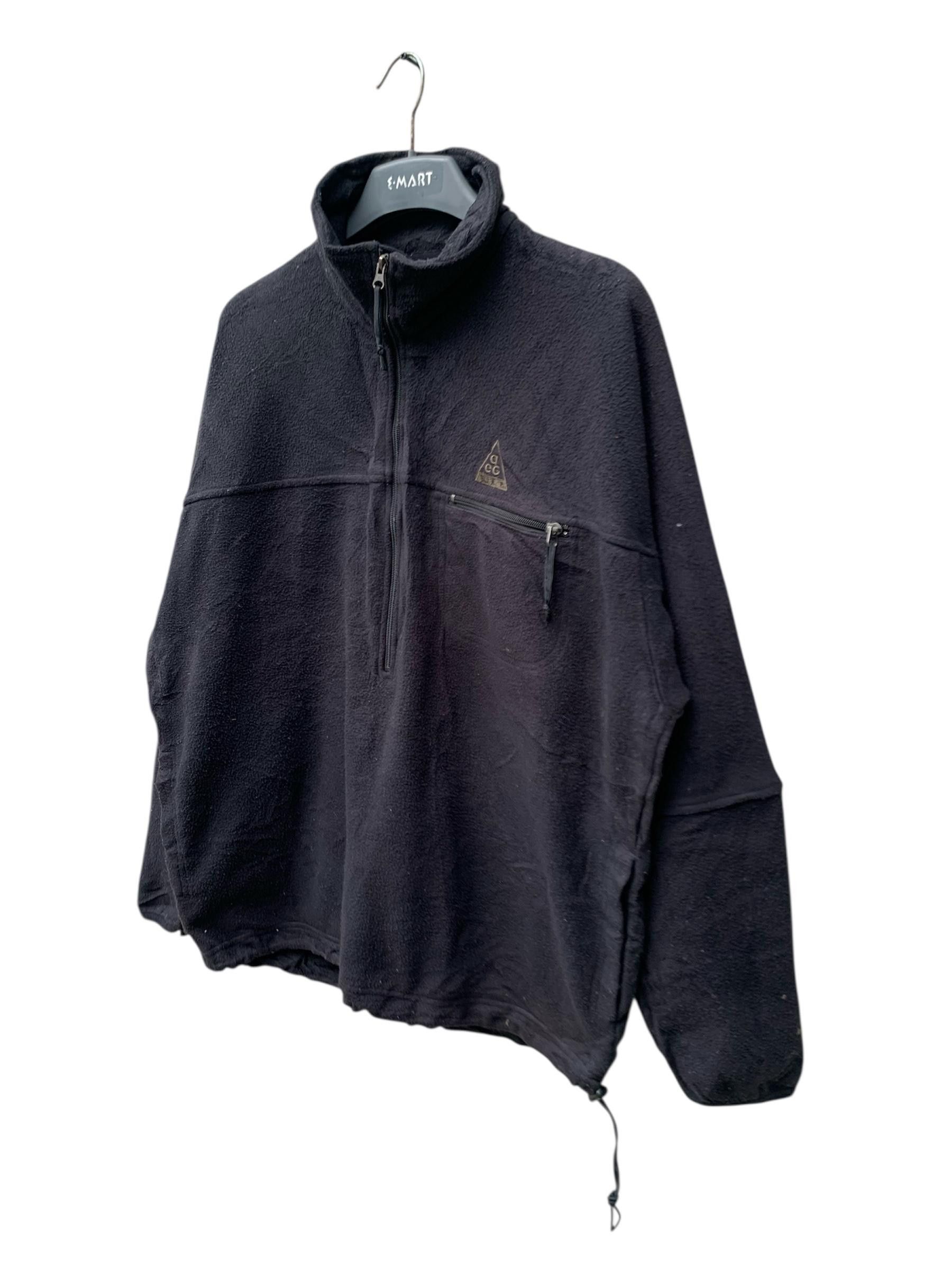 Nike ACG Vintage Nike Acg Fleece Half Zipper Jacket Size US L / EU 52-54 / 3 - 4 Thumbnail