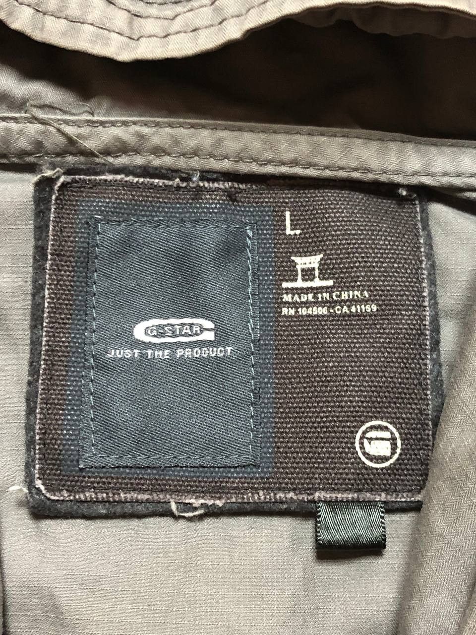 G-Star logo G-Star Raw jacket crazy Y2K big logo 3301 vintage Size US L / EU 52-54 / 3 - 2 Thumbnail