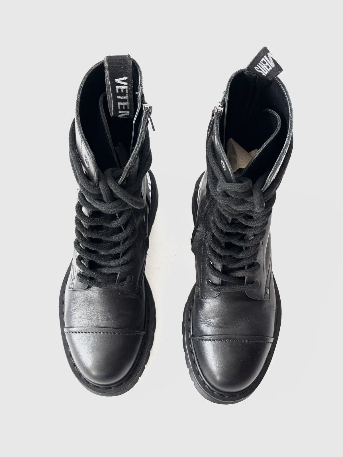 Vetements Vetements Combat Leather Boots Size US 8 / IT 38 - 4 Thumbnail