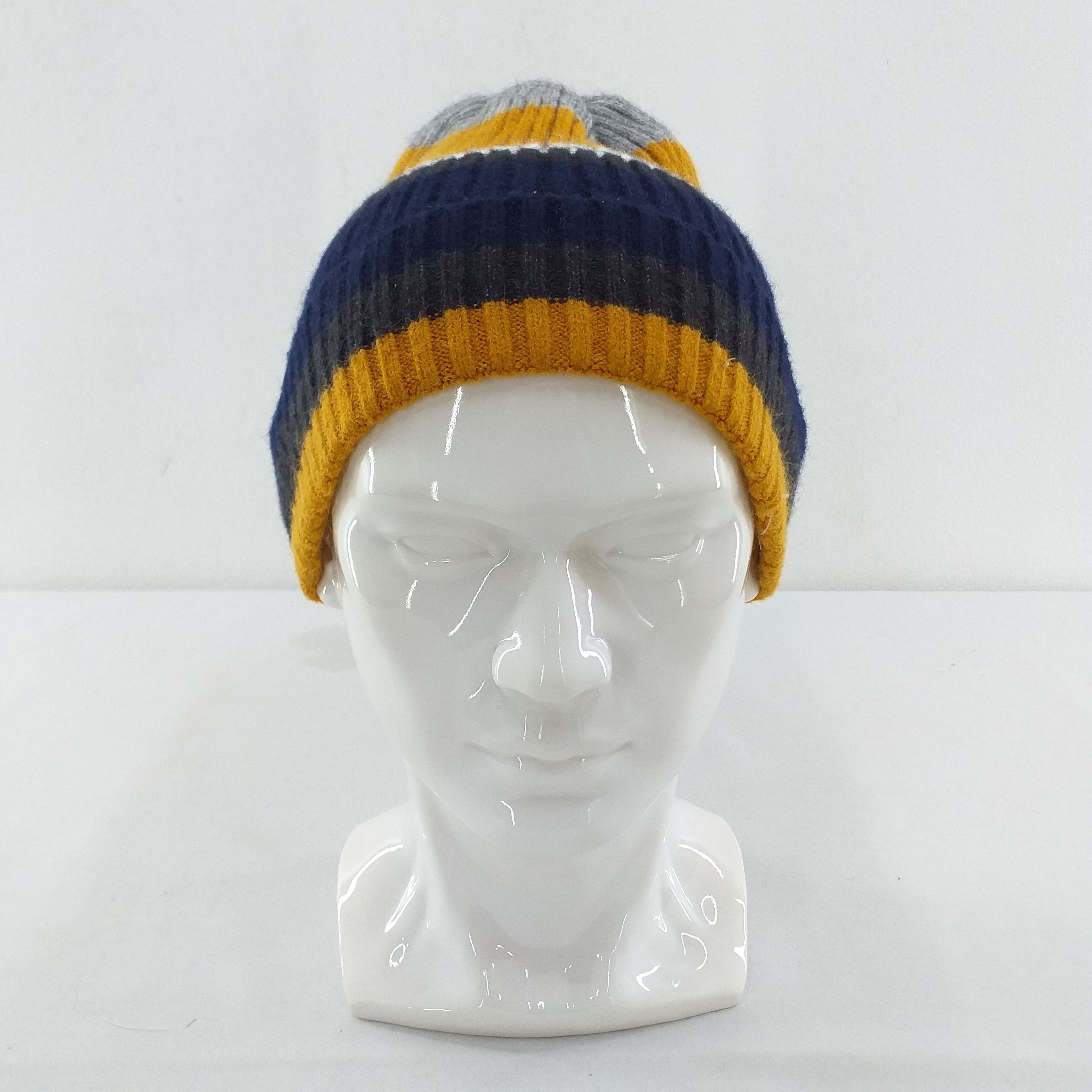 Zara Zara Stripe Snow Cap Hat Beanie -BN165 Size ONE SIZE - 1 Thumbnail