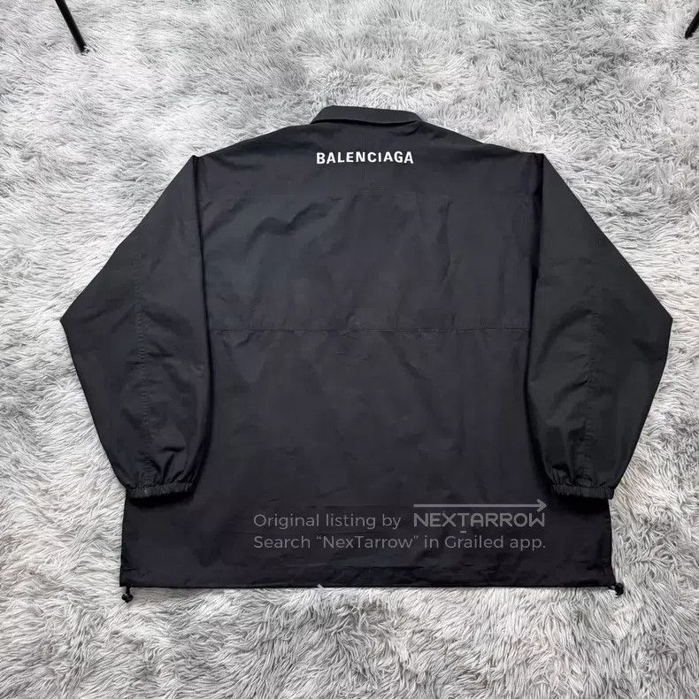 Balenciaga Balenciaga Water-washed Windbreaker Size XS / US 0-2 / IT 36-38 - 4 Thumbnail