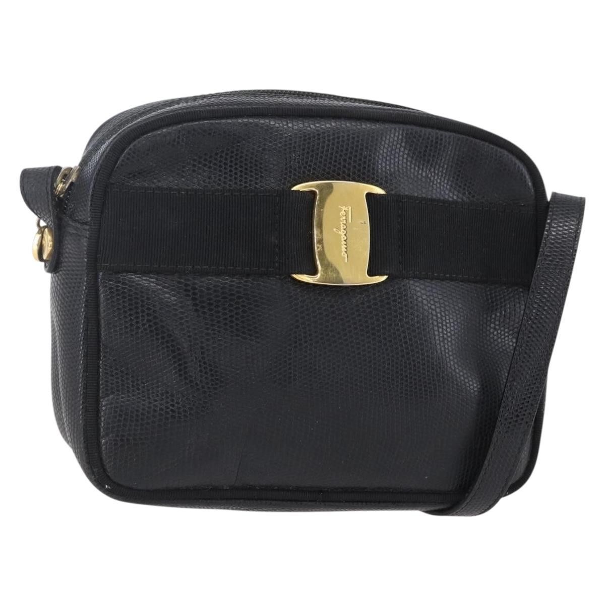 Salvatore Ferragamo Salvatore Ferragamo Vara Bow camera Leather Size ONE SIZE - 1 Thumbnail