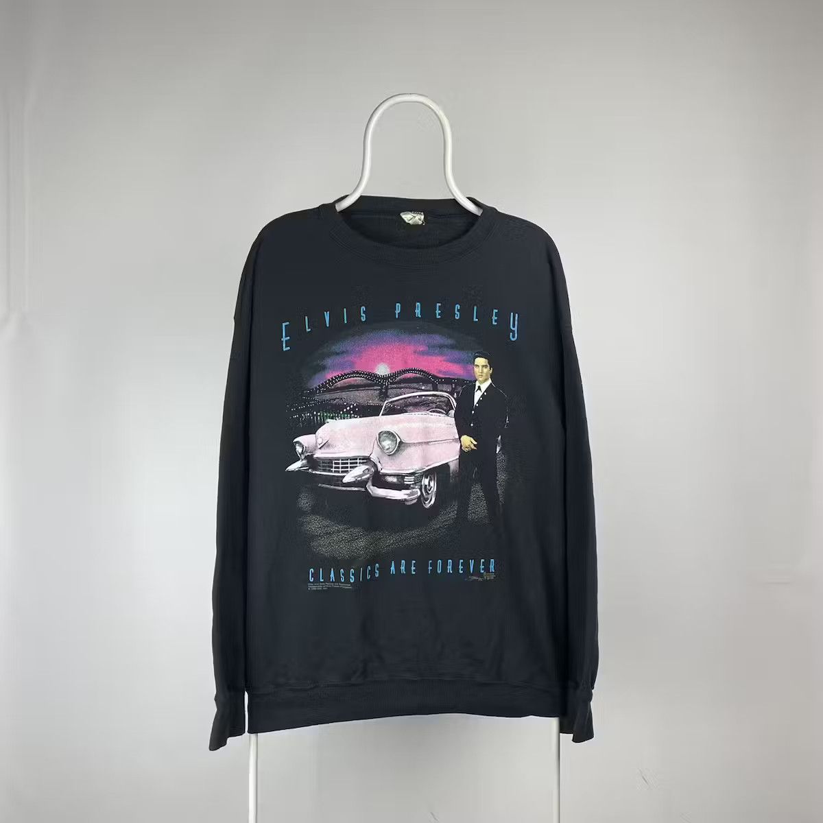 Band Tees Vintage Elvis presley sweatshirt 1992 band tee size XXLARGE Size US XXL / EU 58 / 5 - 1 Thumbnail