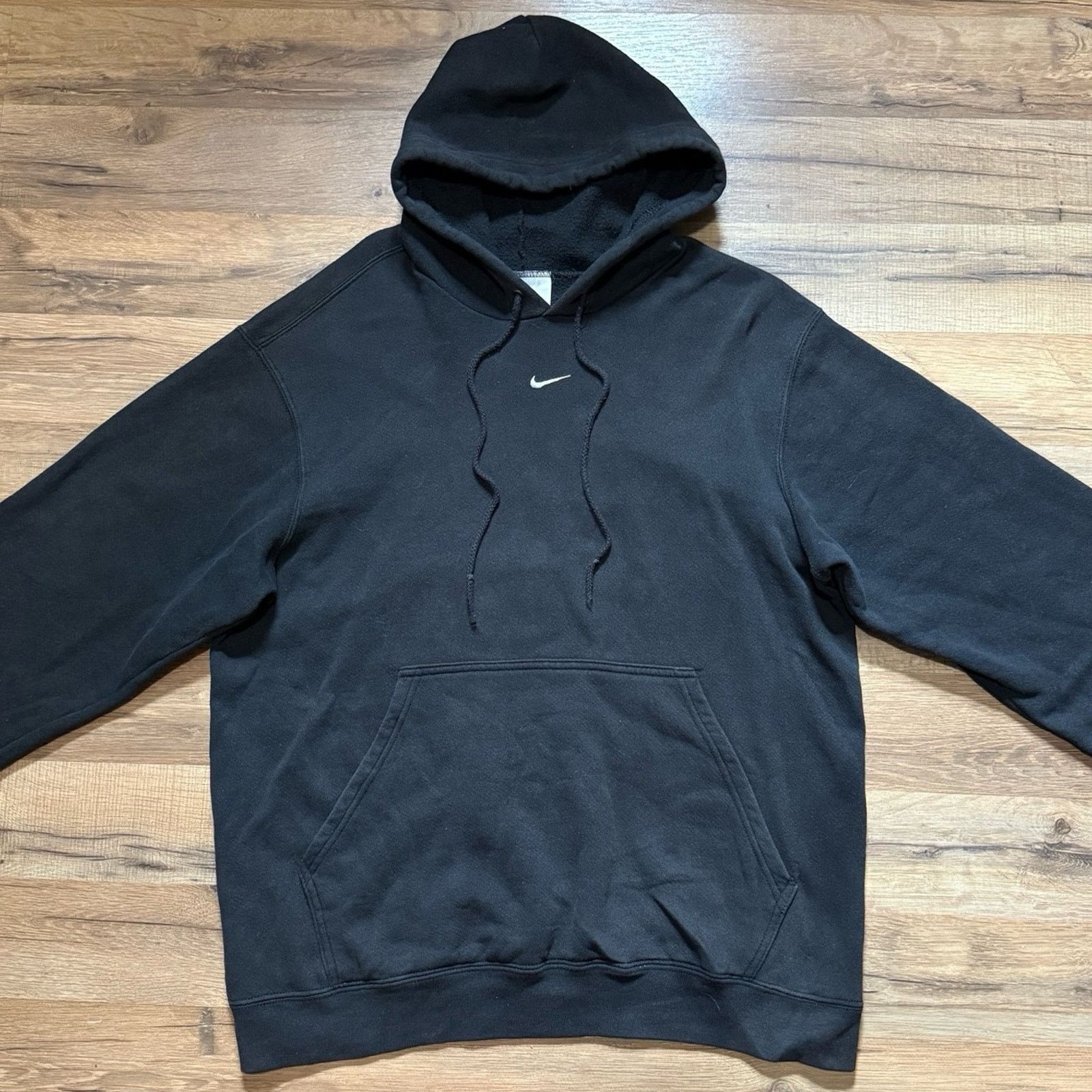 Nike Y2K Nike Center Swoosh Hoodie Sweatshirt Size US M / EU 48-50 / 2 - 2 Thumbnail