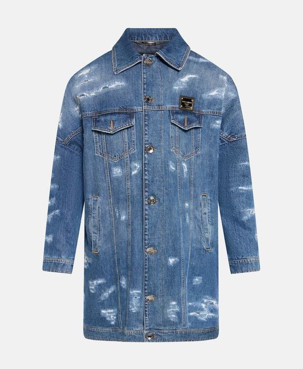 Dolce & Gabbana Denim coat Size US L / EU 52-54 / 3 - 1 Thumbnail