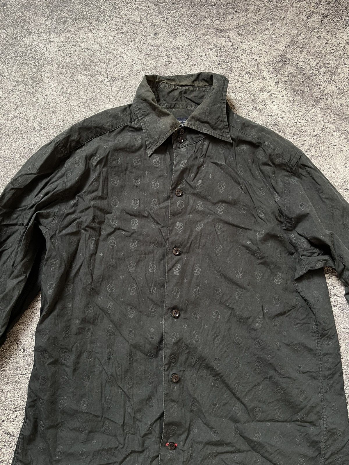 Japanese Brand Y2K Skull Ifsixwasnine shirt Size US L / EU 52-54 / 3 - 2 Thumbnail