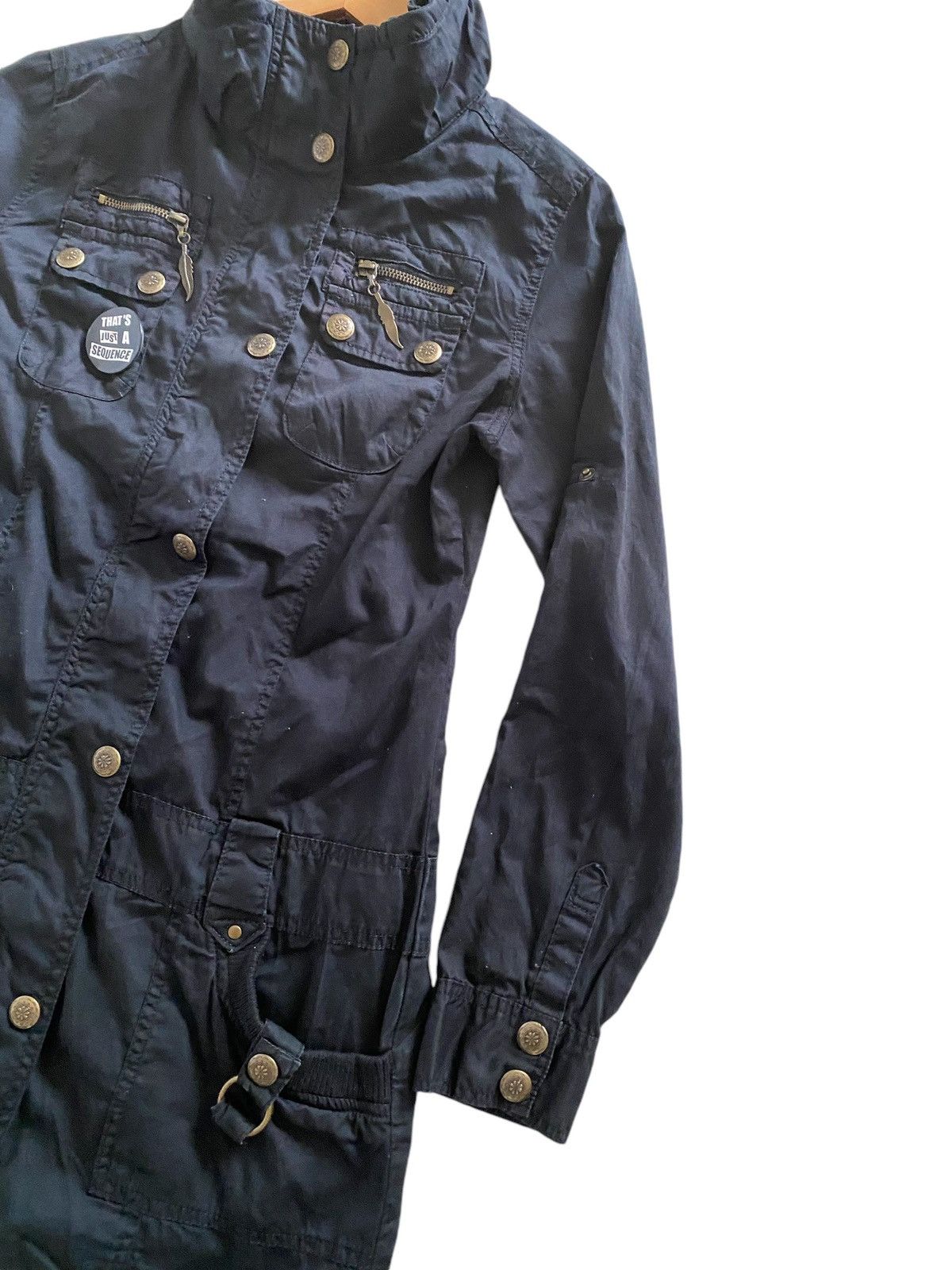 Hysteric Glamour × Japanese Brand × Seditionaries Vintage ☠️ Dosh Punk Jacket LGB tactical design Size US M / EU 48-50 / 2 - 5 Thumbnail
