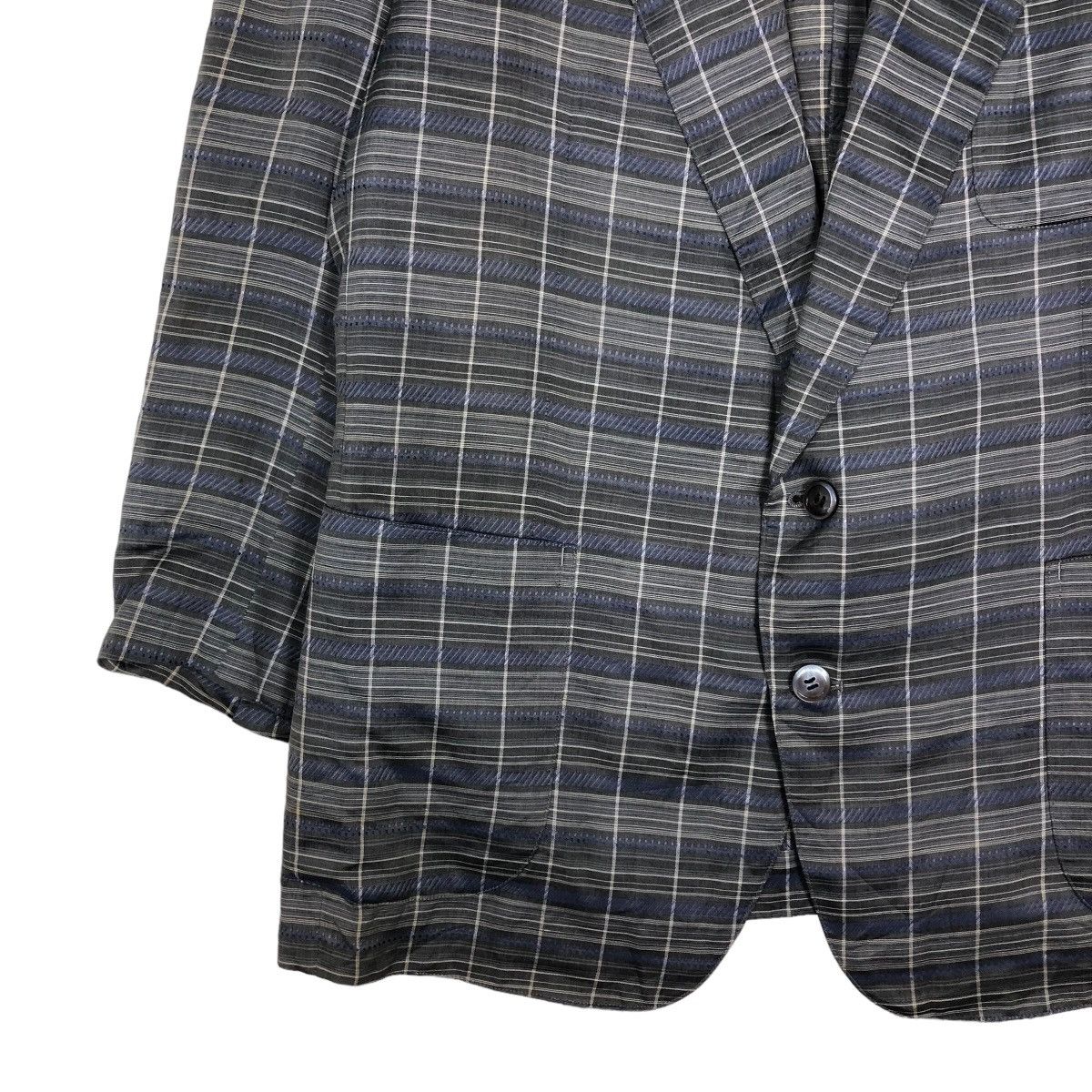 Japanese Brand 🔥Vintage Lanvin Paris Double Breast Tartan Design Coats Size US M / EU 48-50 / 2 - 4 Thumbnail
