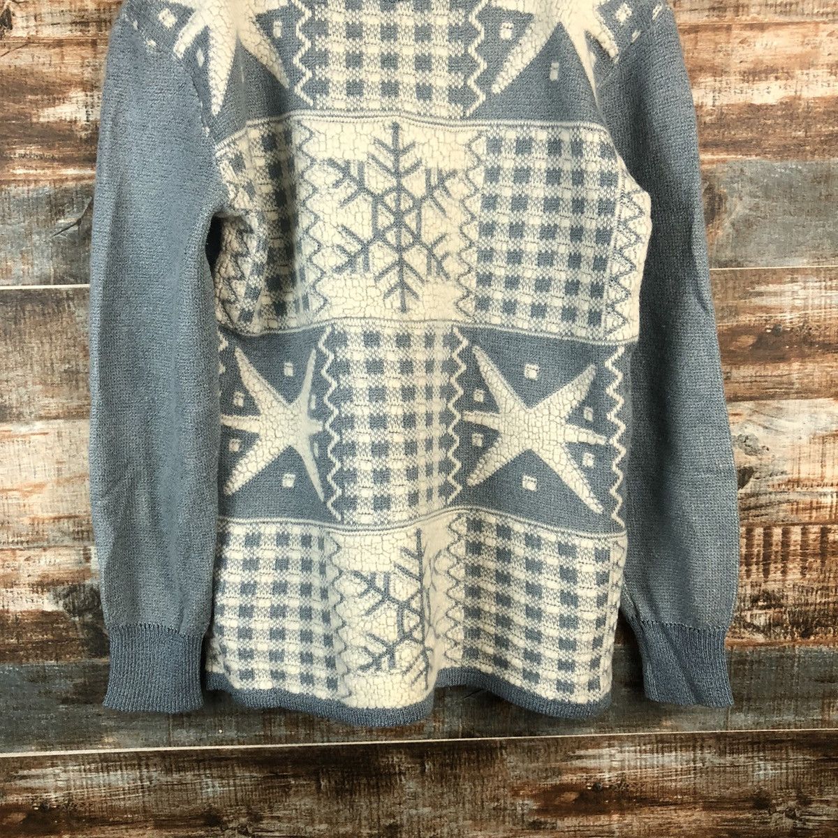 Homespun Knitwear DL Juria vintage art Blue Knitwear #C731 Size M / US 6-8 / IT 42-44 - 3 Thumbnail