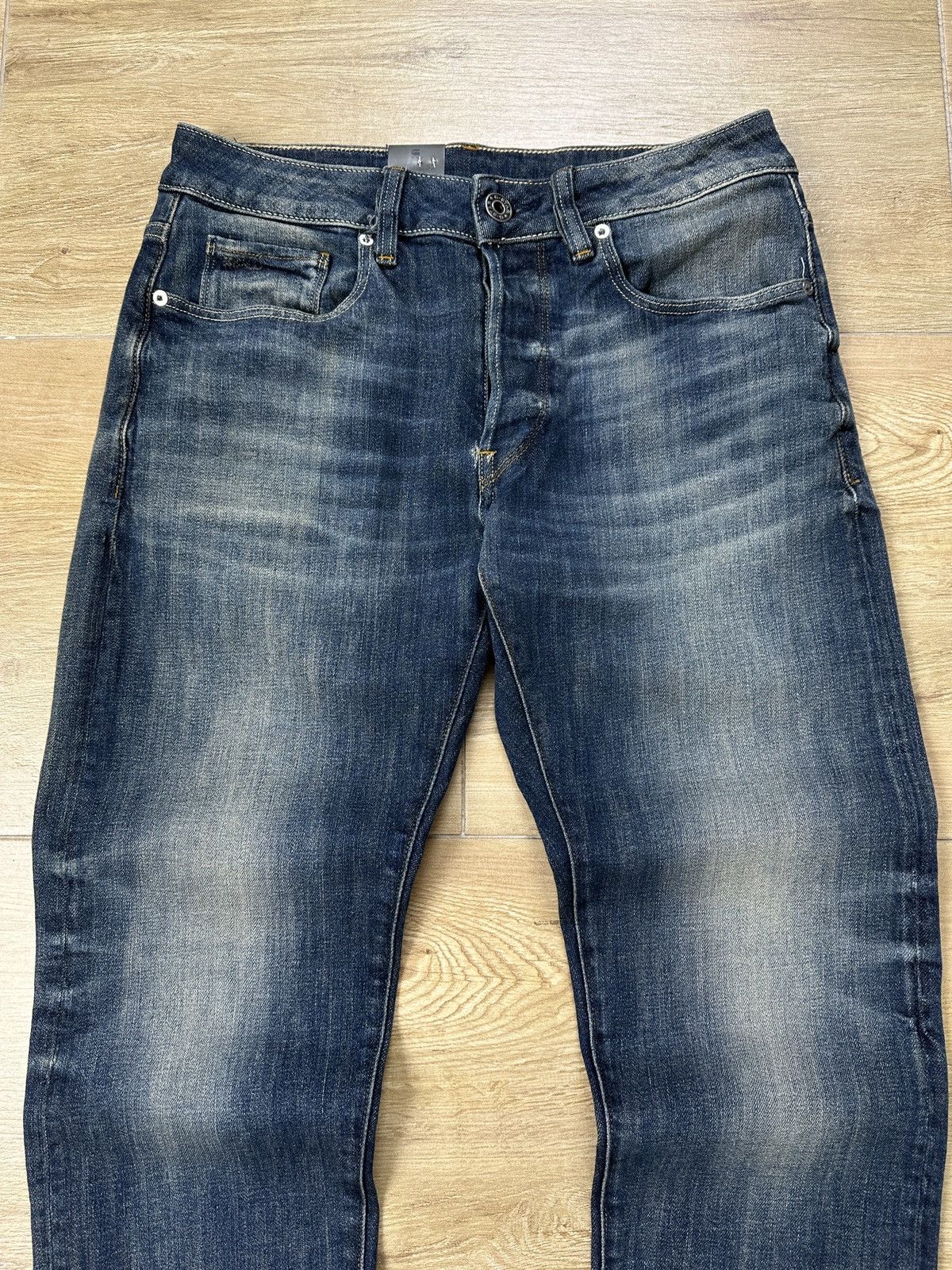 G-Star NEW🏷️ G-Star Raw 3301 Slim Denim Jeans Size US 29 - 2 Thumbnail