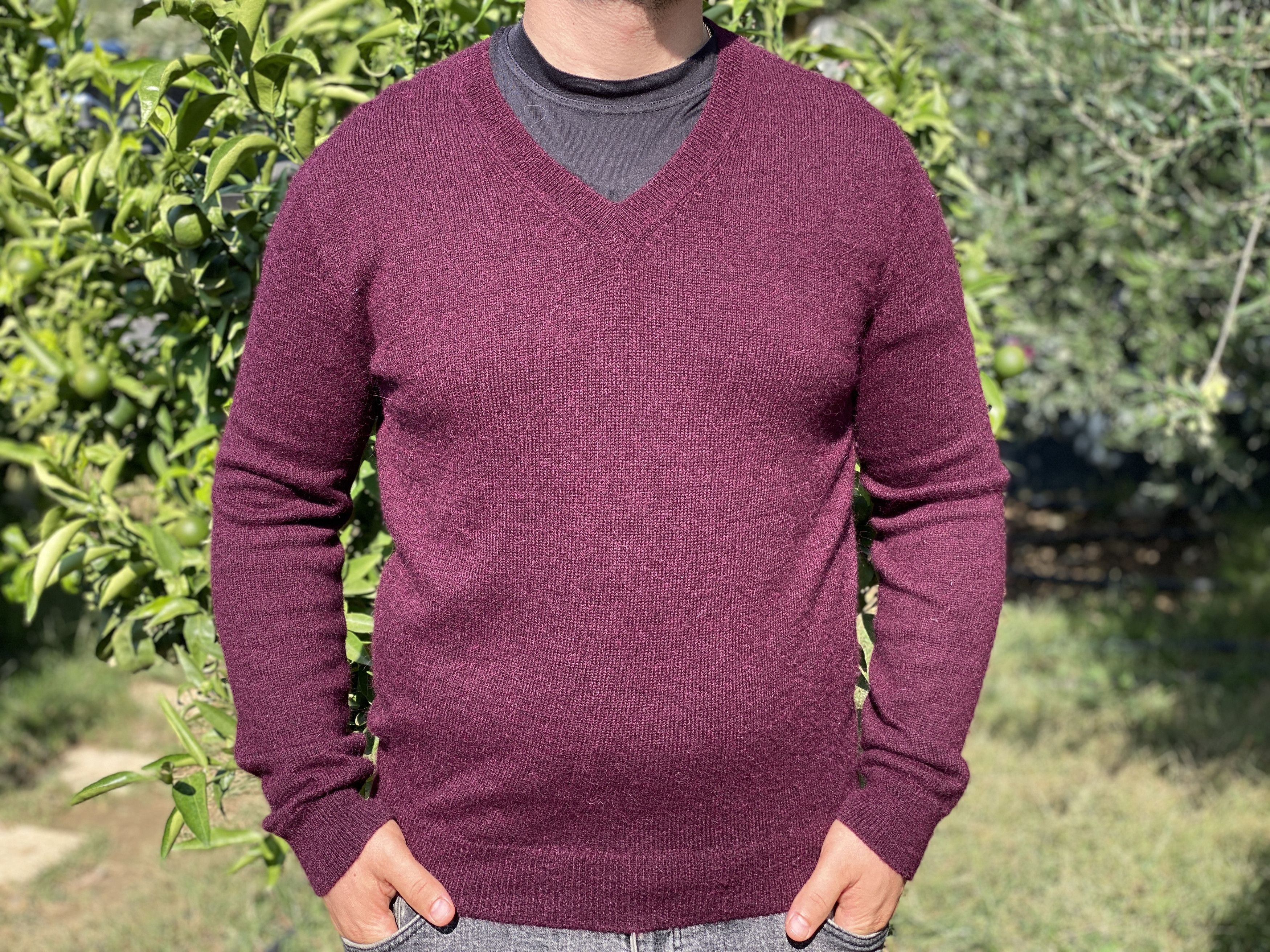 Prada Prada Milano Alpaca V-Neck Pullover Jumper Size 52 50 L Size US M / EU 48-50 / 2 - 8 Thumbnail