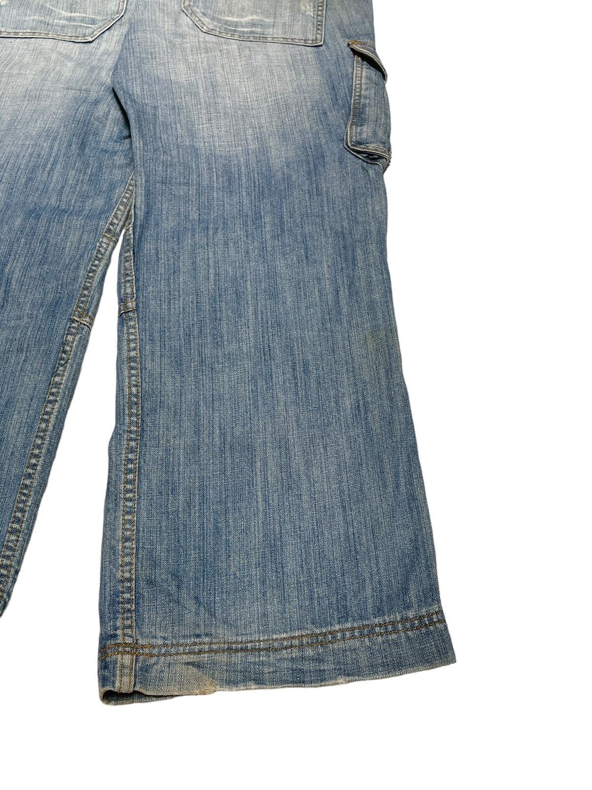 If Six Was Nine × Japanese Brand Rare Design Vintage Brand Chancer Tactical Baggy Jeans 2000s Size US 32 / EU 48 - 10 Thumbnail