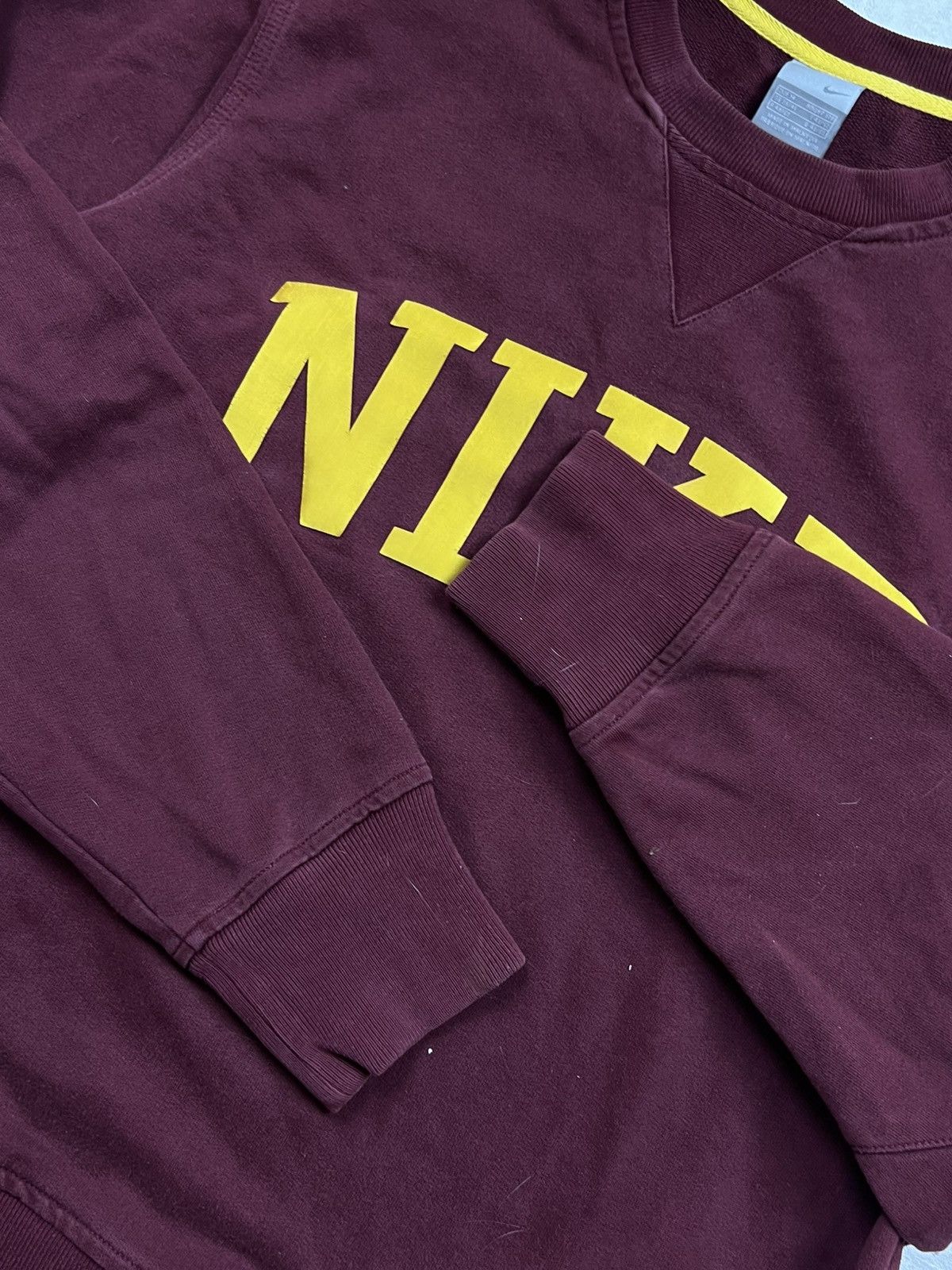 Nike 90s Nike Big Logo Spellout Vintage Y2K Oversized Sweatshirt Size US M / EU 48-50 / 2 - 7 Thumbnail