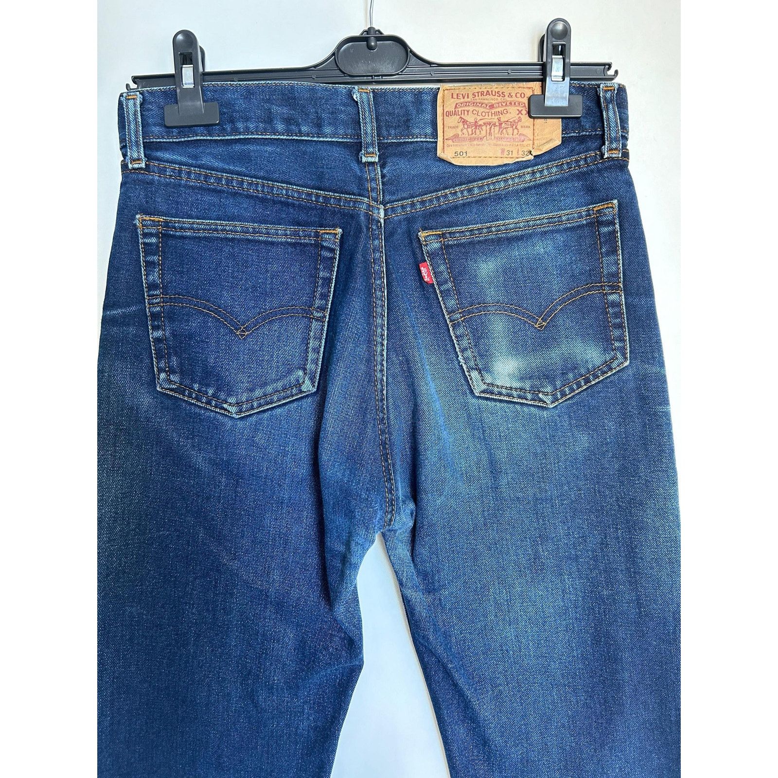 Levi's Vintage Levi's 501 Jeans W34L34 USA 90s Distressed Hem Denim Size US 34 / EU 50 - 5 Thumbnail