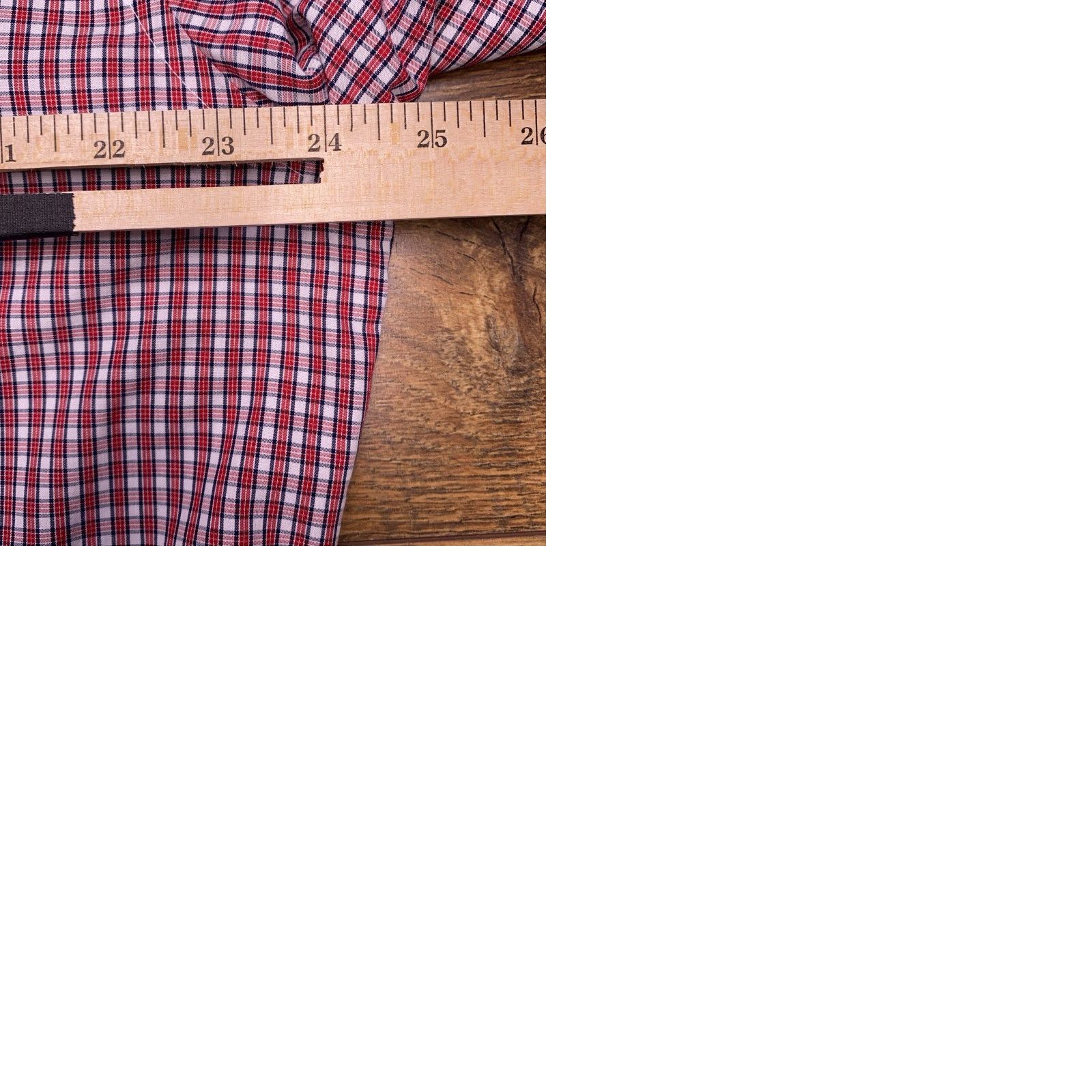 Banana Republic Banana Republic Non Iron Slim Fit Shirt Mens XL Red Plaid Button Up Shirt Size US XL / EU 56 / 4 - 9 Thumbnail