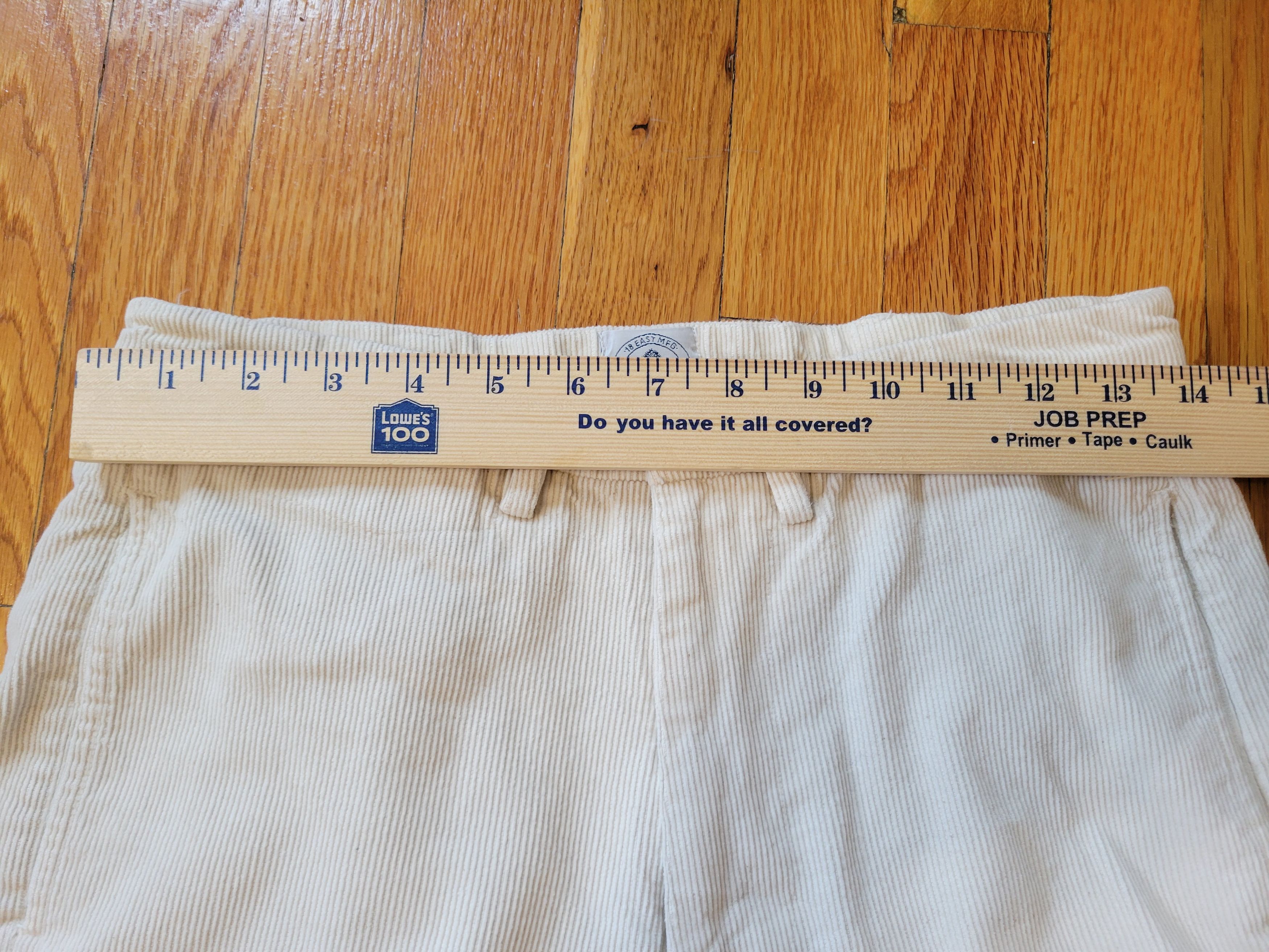 18 East Eide Chino Corduroy Size US 29 - 6 Thumbnail