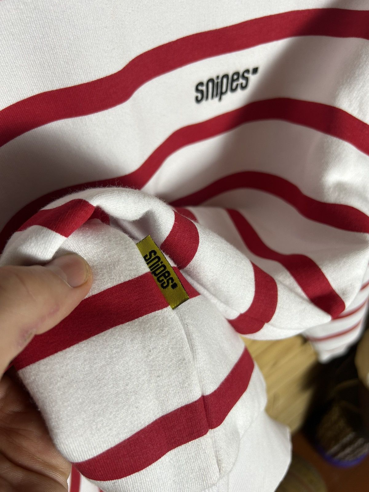 Snipes Snipes Wu Tang striped sweatshirt Size US S / EU 44-46 / 1 - 5 Thumbnail