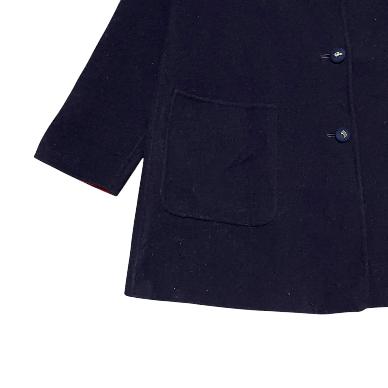 Burberry Vintage Burberry Wool Overcoat Size M / US 6-8 / IT 42-44 - 3 Thumbnail