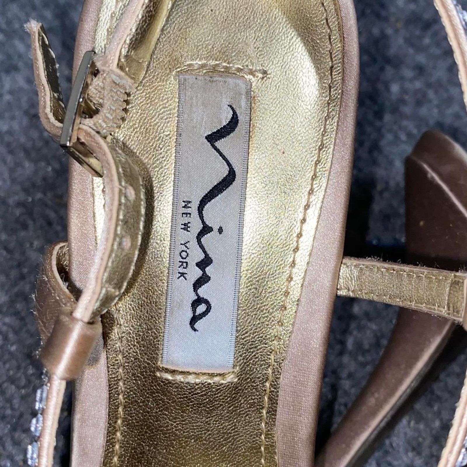 Other Gold strappy high heels Size US 6 / IT 36 - 6 Thumbnail