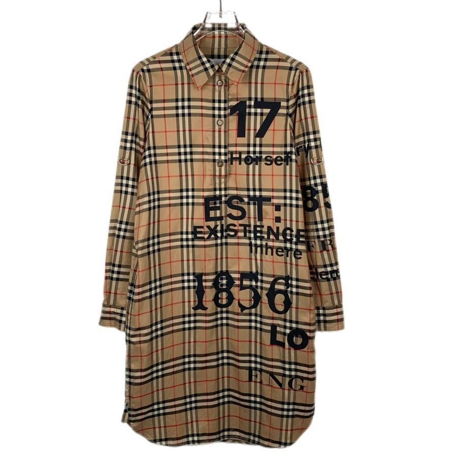 chinese dress ladies Burberry Brit Size 6 Black, Gray, White Viscose & wool Plaid Button Up Dress   Labels Resale Boutique