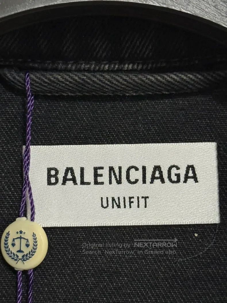 Balenciaga Balenciaga Solid Color Graffiti Single Button Lapel Long S Size US XS / EU 42 / 0 - 5 Thumbnail