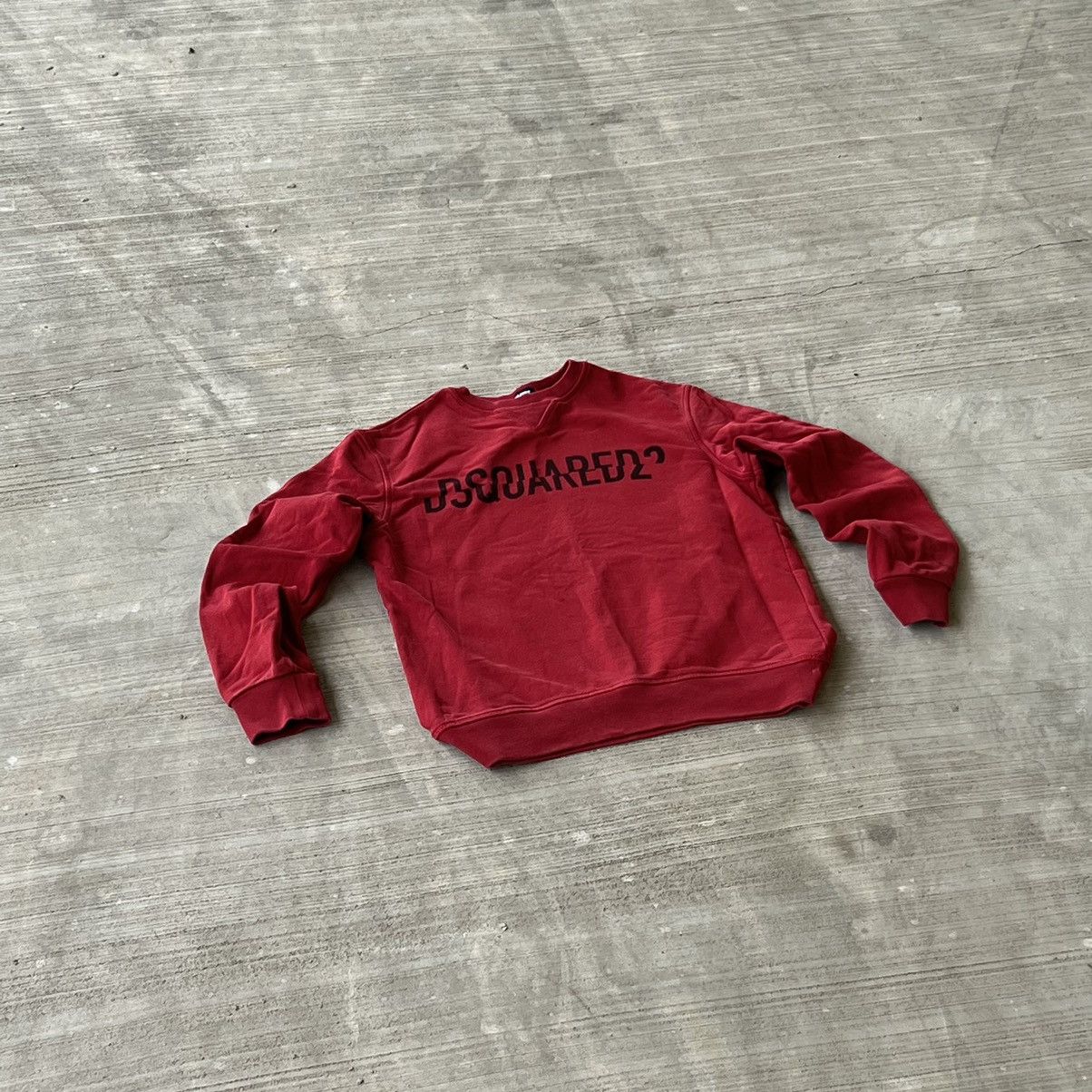 Dsquared2 Dsquared 2 Vintage Big Logo Sweatshirt Longsleeve Size US XS / EU 42 / 0 - 3 Thumbnail
