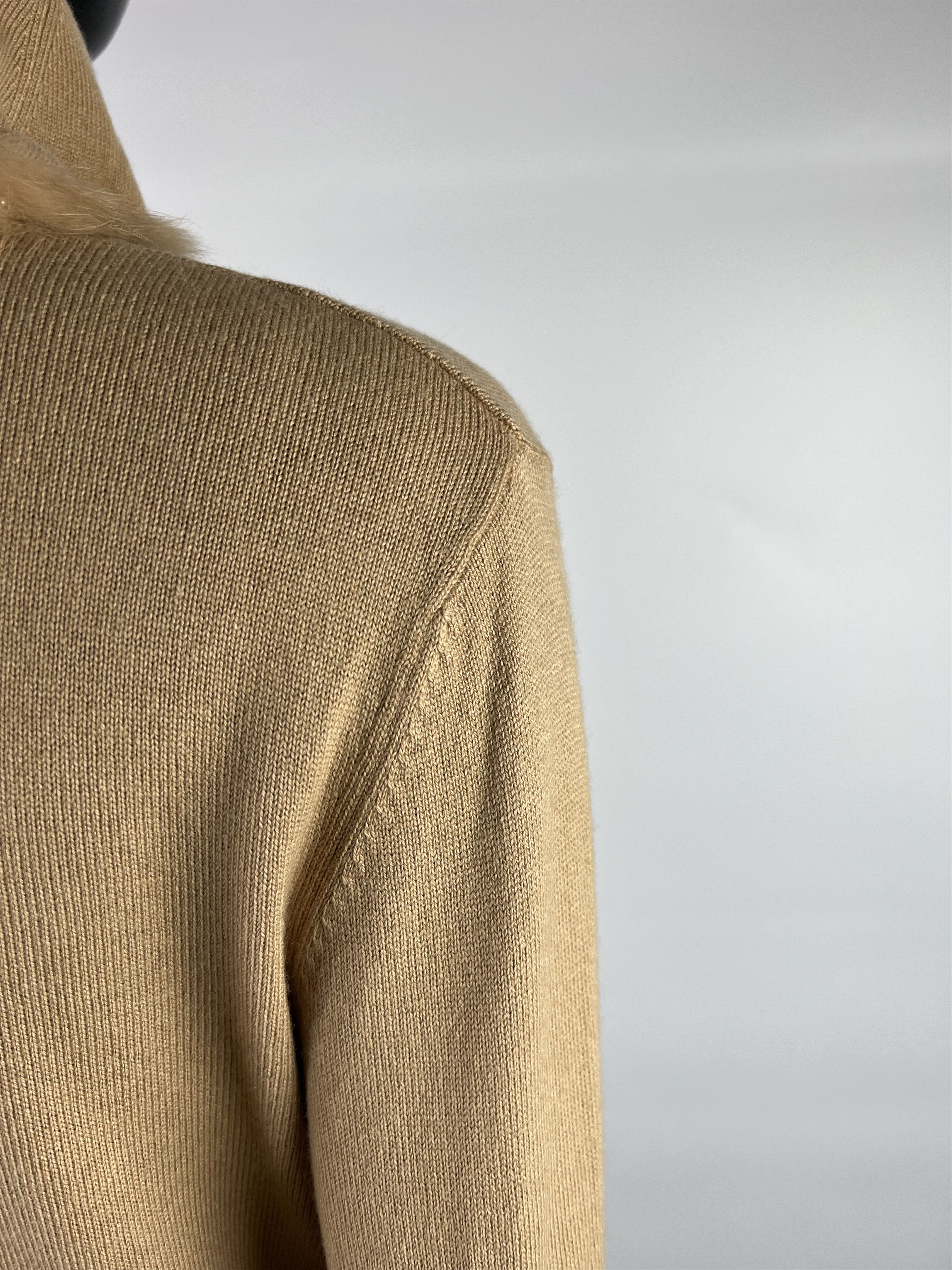 Designer Laurel Silk Cashmere Sweater 100% Rabbit Hair Size EU40 Size L / US 10 / IT 46 - 5 Thumbnail