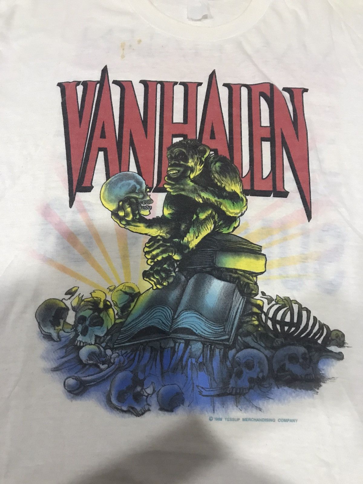 Band Tees × Vintage Vintage Van Halen Tee Size US M / EU 48-50 / 2 - 3 Thumbnail
