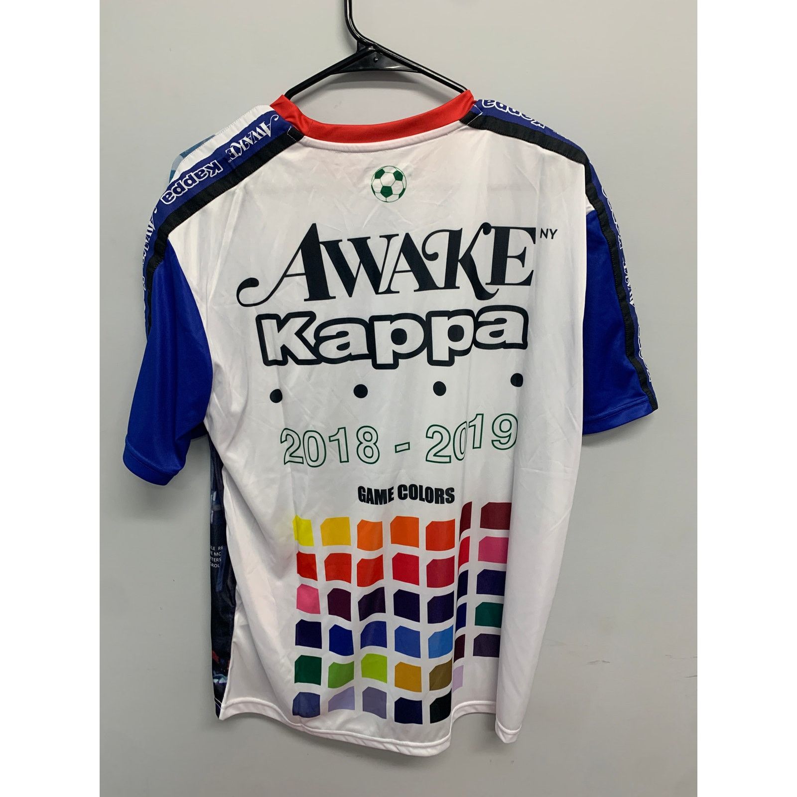 Kappa Awake x Kappa Evander Jersey White Royal Red Size XLarge NEW Size US XL / EU 56 / 4 - 2 Thumbnail