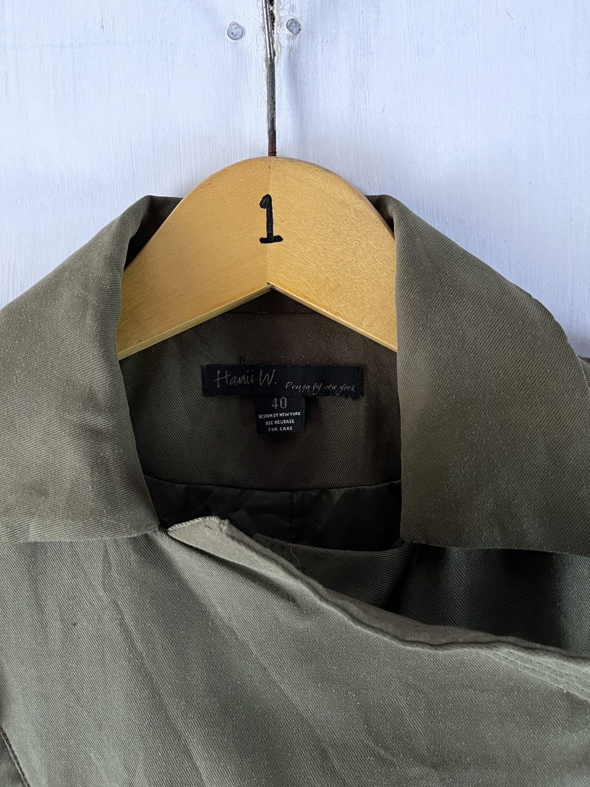 Japanese Brand Asyemmetric Lgb Style jacket by Hanii W Size US L / EU 52-54 / 3 - 9 Thumbnail