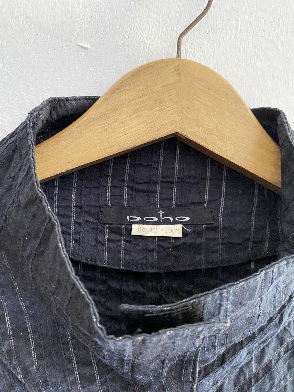 14th Addiction Vintage Doho assymmetric buttons shirt gothic style Size US M / EU 48-50 / 2 - 9 Thumbnail