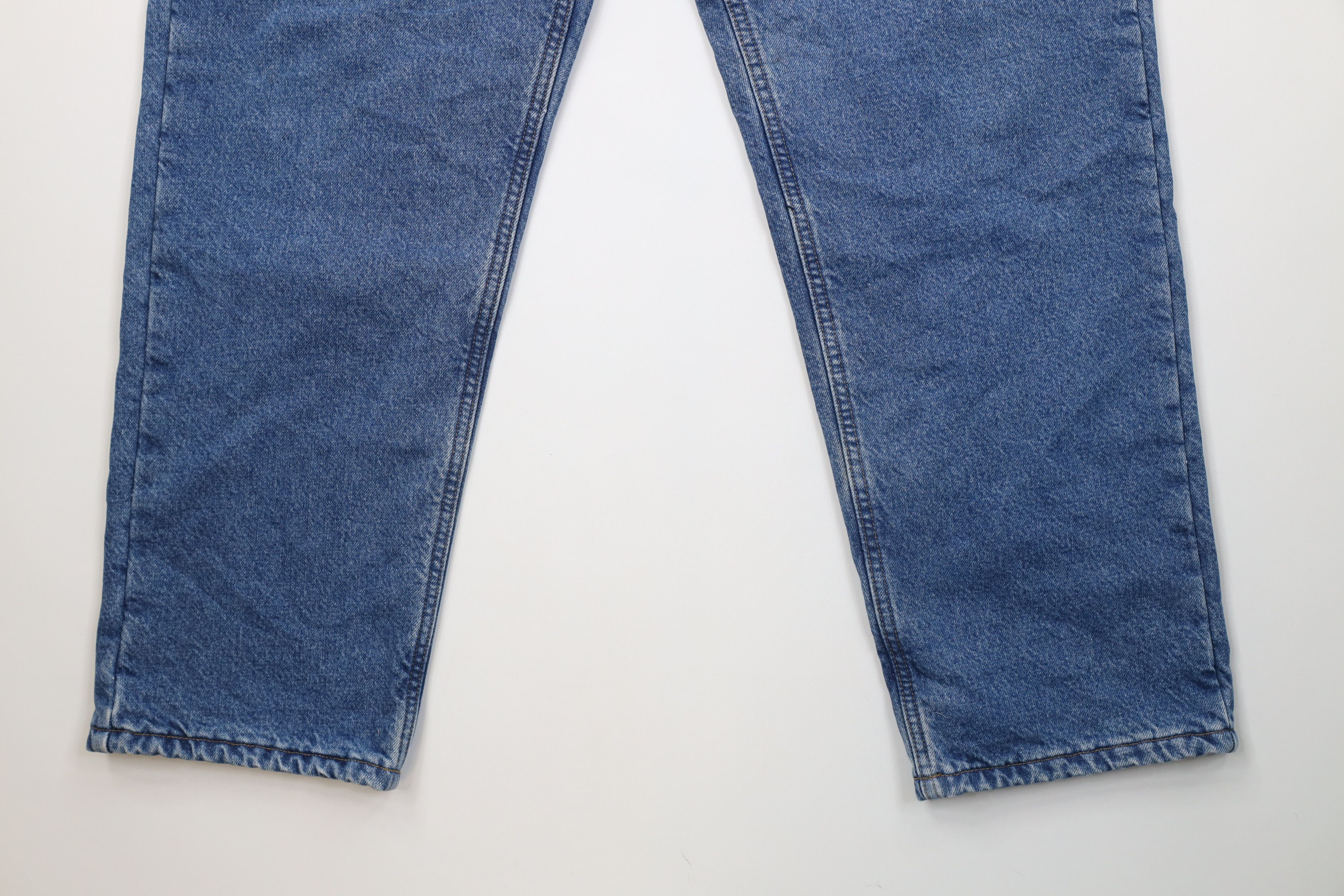 Carhartt Vintage Carhartt Relaxed Fleece Lined Wide Leg Denim Jeans Size US 38 / EU 54 - 5 Thumbnail