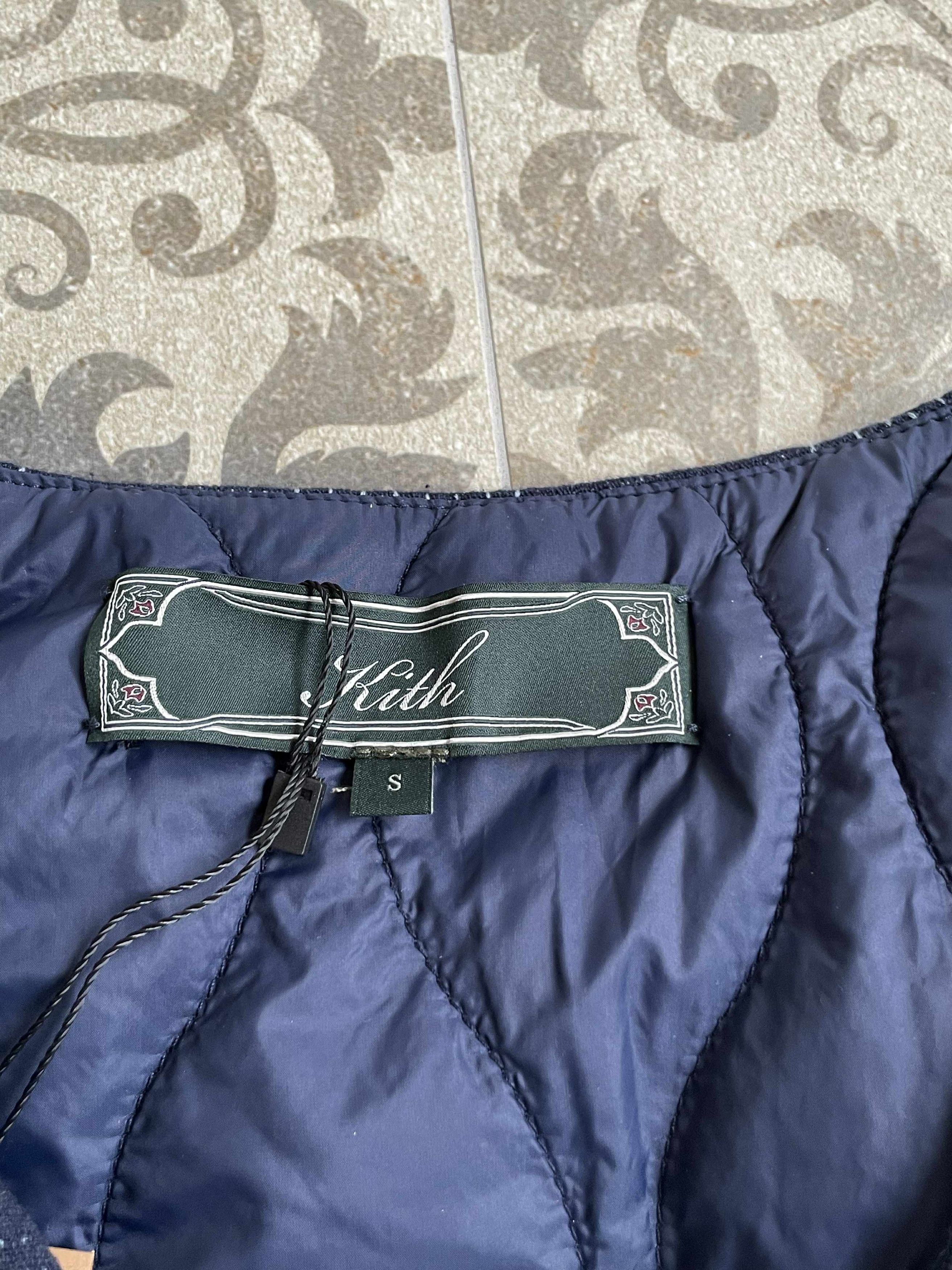 Kith Kith Check Denim Winfield Quilted Liner Eve Jacket Navy S Size US S / EU 44-46 / 1 - 9 Thumbnail