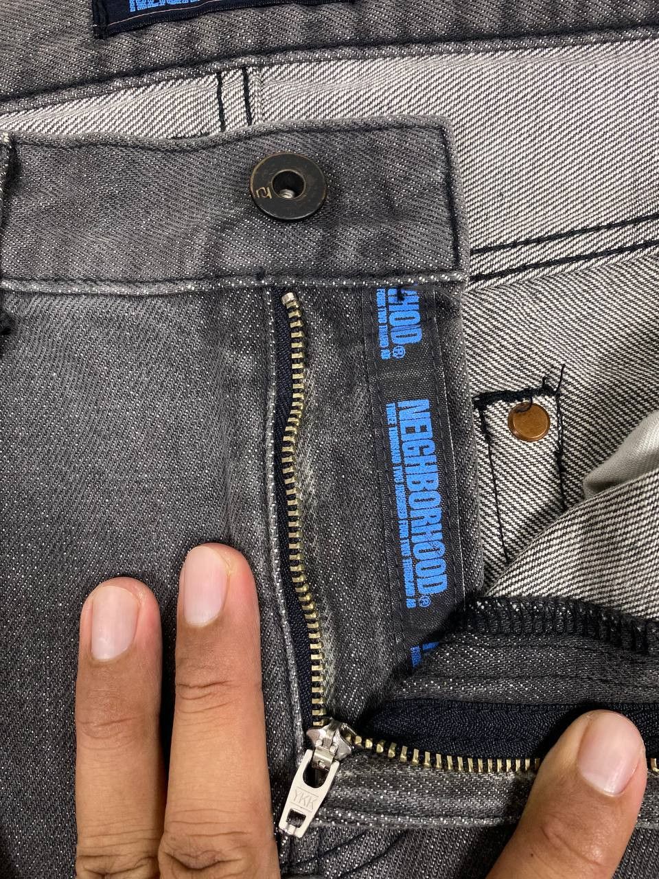 Neighborhood neighborhood savage narrow selvedge denim nice design Size US 32 / EU 48 - 11 Thumbnail