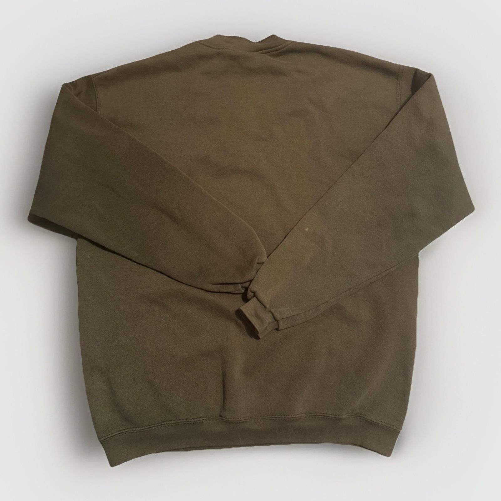 Lee VTG Lee Green Heavyweight Long Sleeve Sweatshirt Mens Size M Size US M / EU 48-50 / 2 - 5 Thumbnail