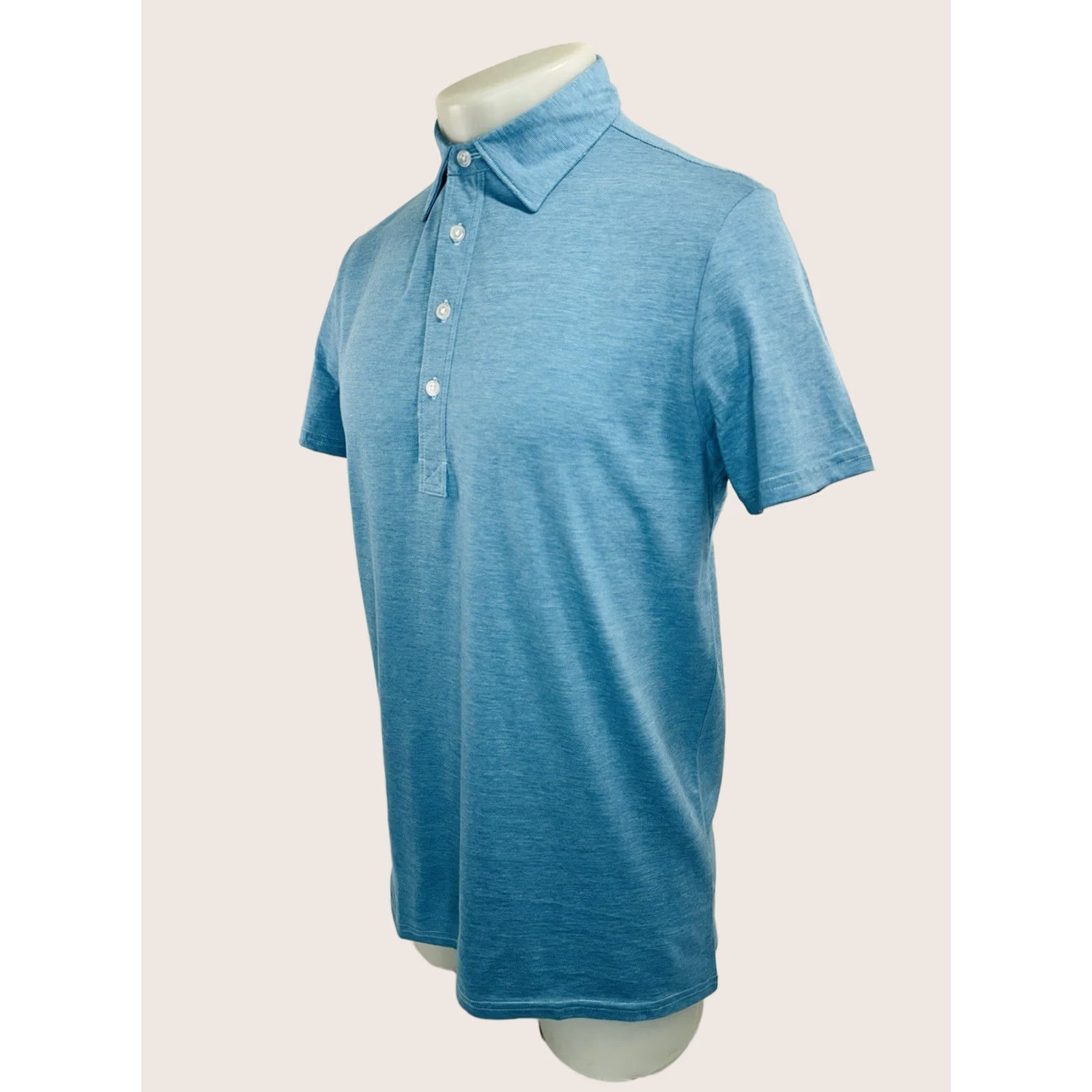 Vintage CRIQUET Polo Shirt - Blue Short Sleeve Cotton Mens S Size US S / EU 44-46 / 1 - 1 Thumbnail