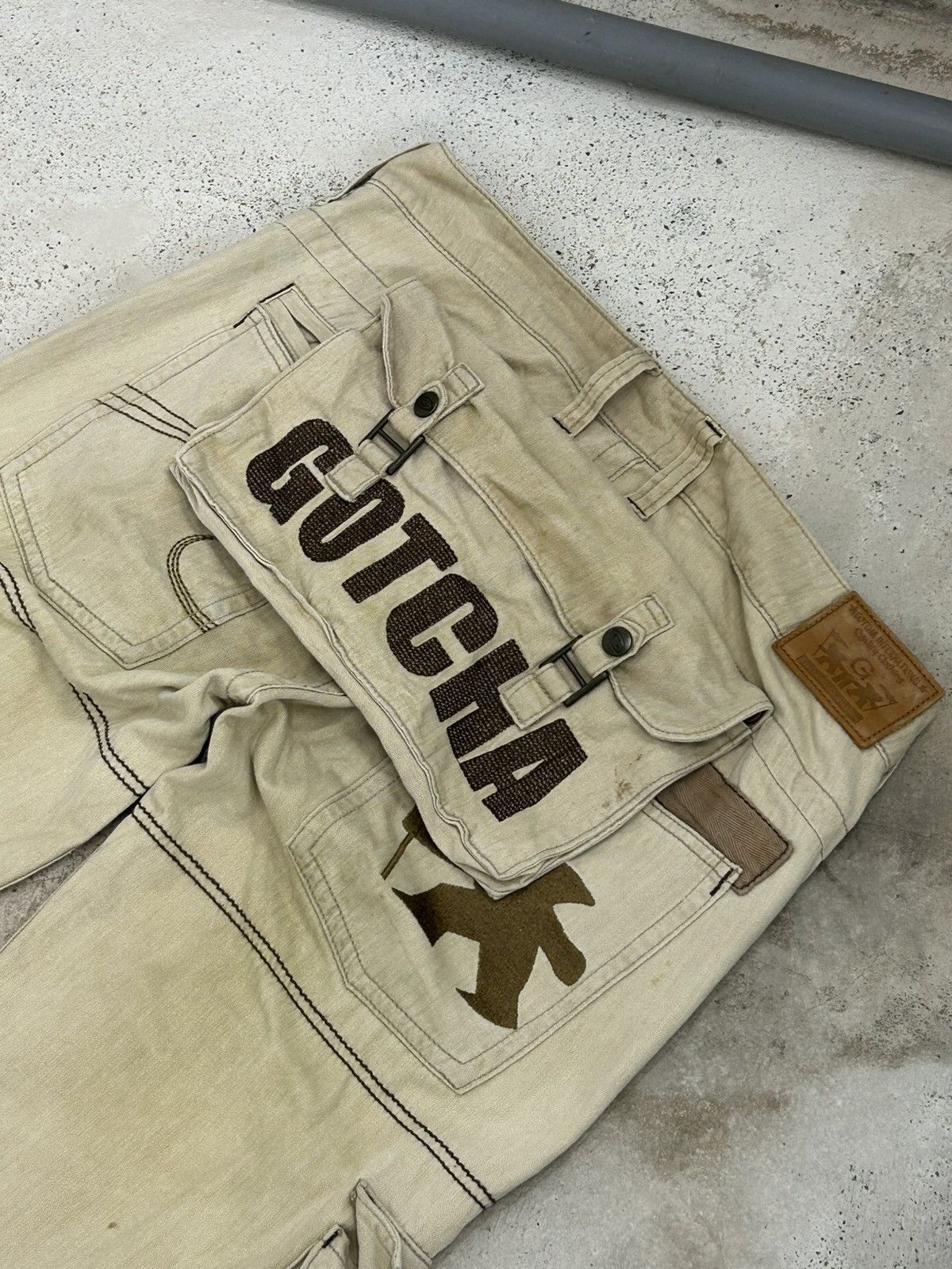 Le Grande Bleu (L.G.B.) Gotcha Brand Cargo Tactical Multipocket Utility Worker Size US 33 - 11 Thumbnail
