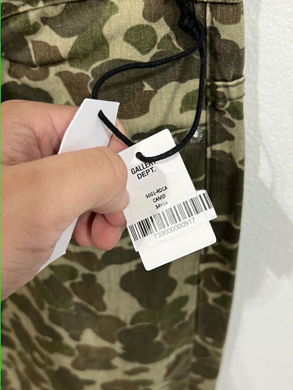 Gallery Dept. Gallery Dept Road Camo Jeans Size US 34 / EU 50 - 7 Thumbnail