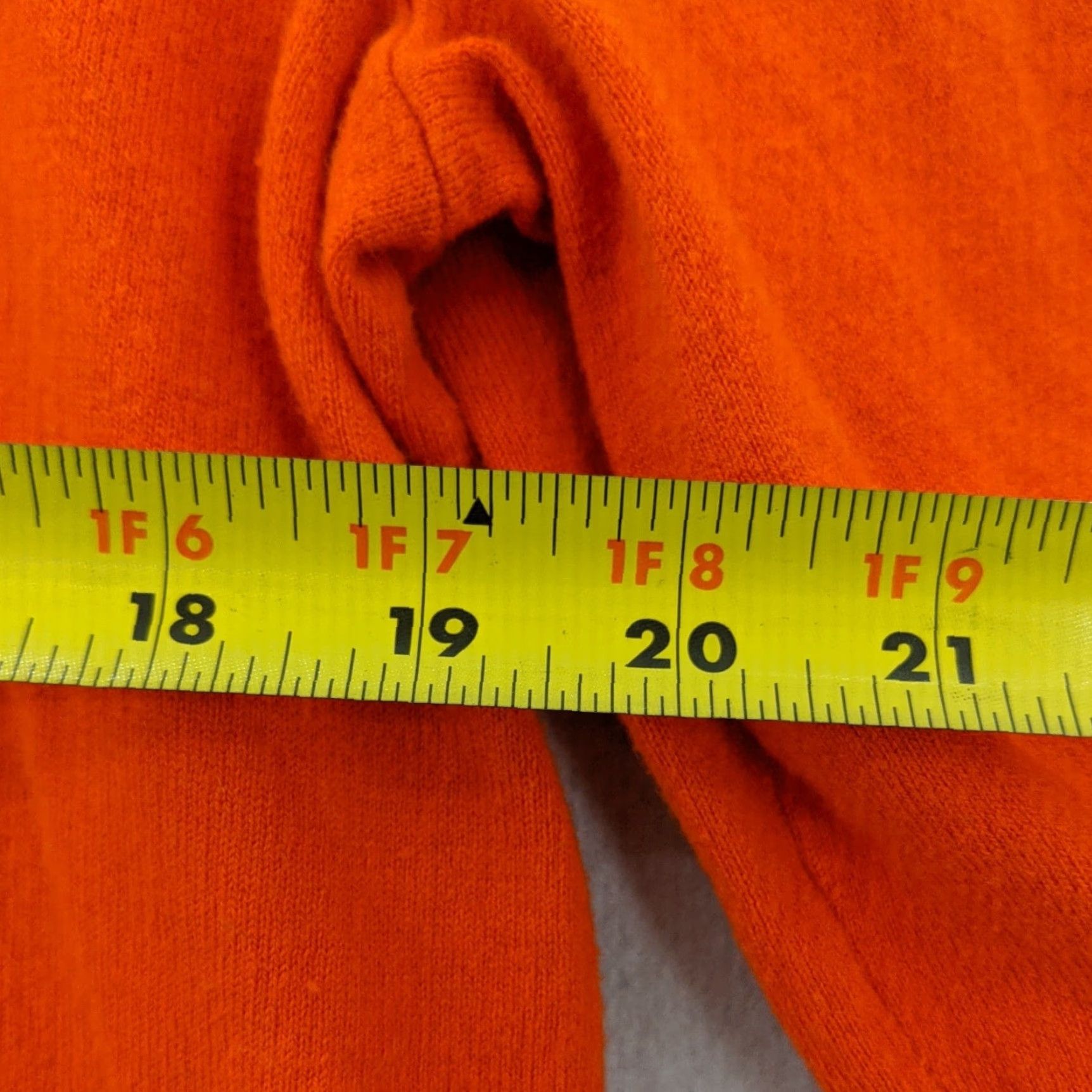 Banana Republic Banana Republic Sweater Mens Large 1/4 Zip Cotton Cashmere Orange Pullover Contemporary Knit Mock Neck Casual Size US L / EU 52-54 / 3 - 6 Thumbnail