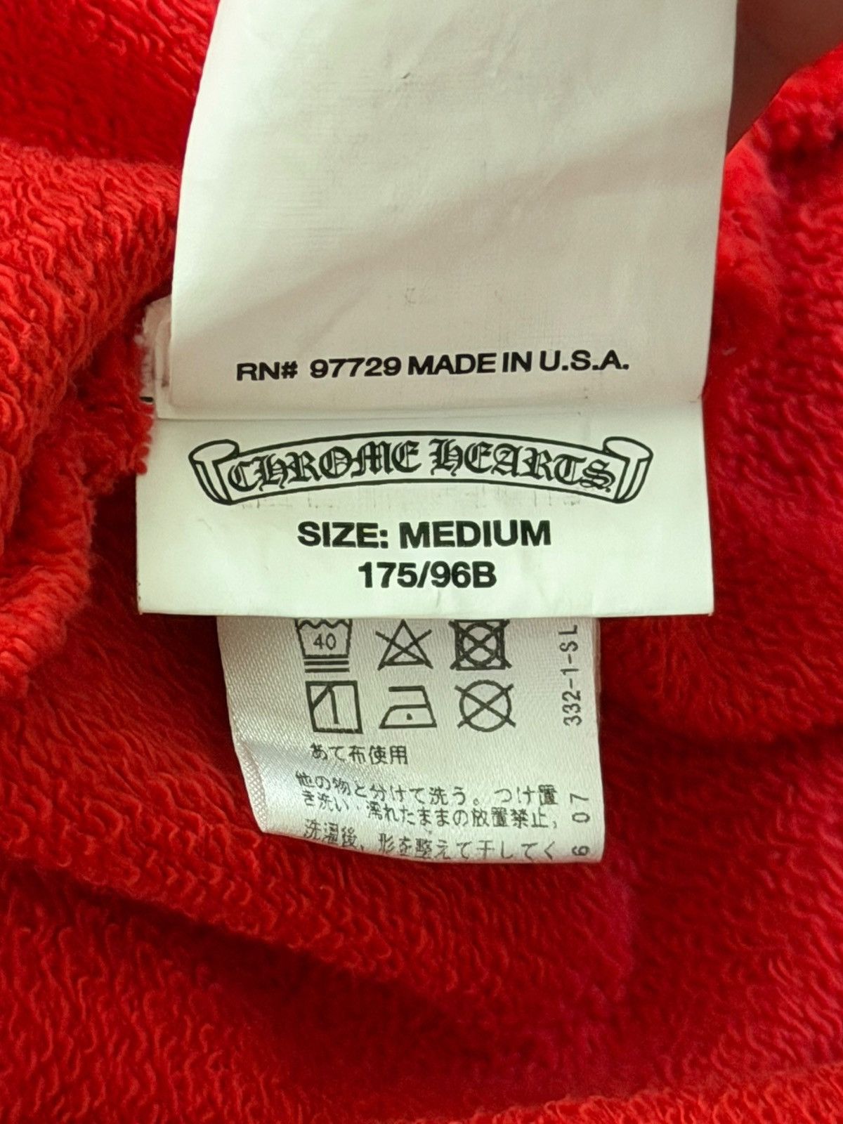 Chrome Hearts Chrome Hearts Red Matty Boy Chomper Racing Hoodie Size US M / EU 48-50 / 2 - 6 Thumbnail