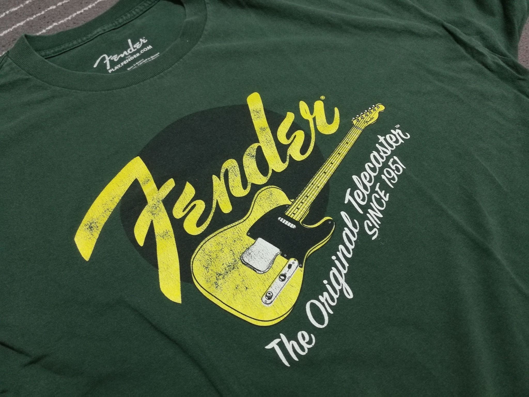 Fender × Vintage Fender the original telecaster tee L 1878 Size US L / EU 52-54 / 3 - 5 Thumbnail