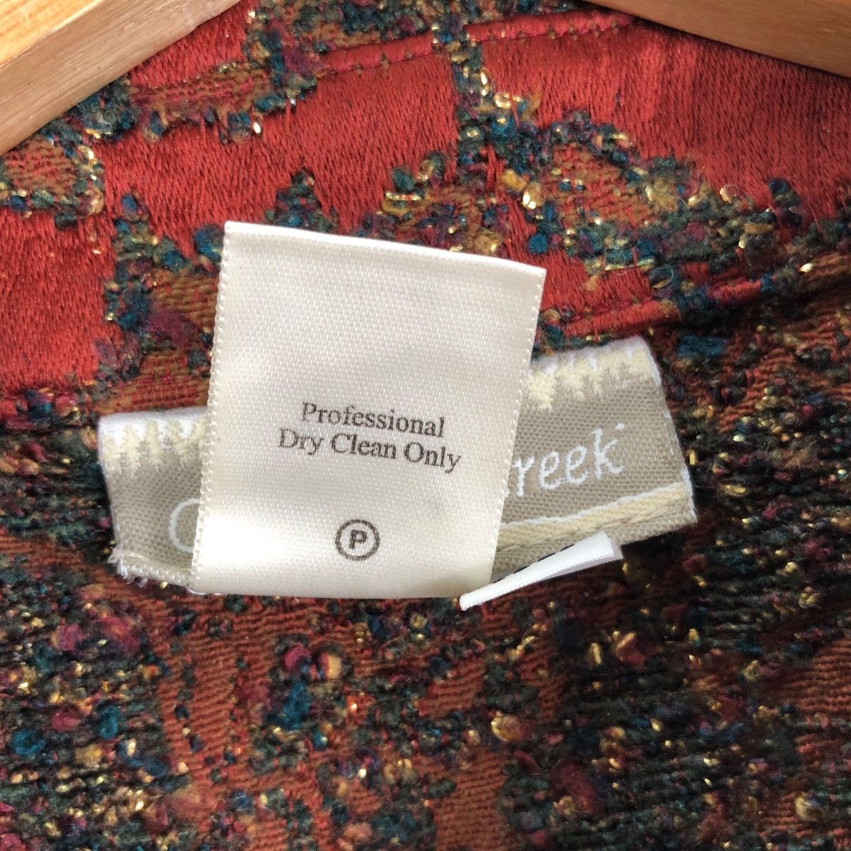 Coldwater Creek × Vintage Vintage COLDWATER CREEK PAISLEY Made In Usa Cropped Jacket Size XL / US 12-14 / IT 48-50 - 6 Thumbnail