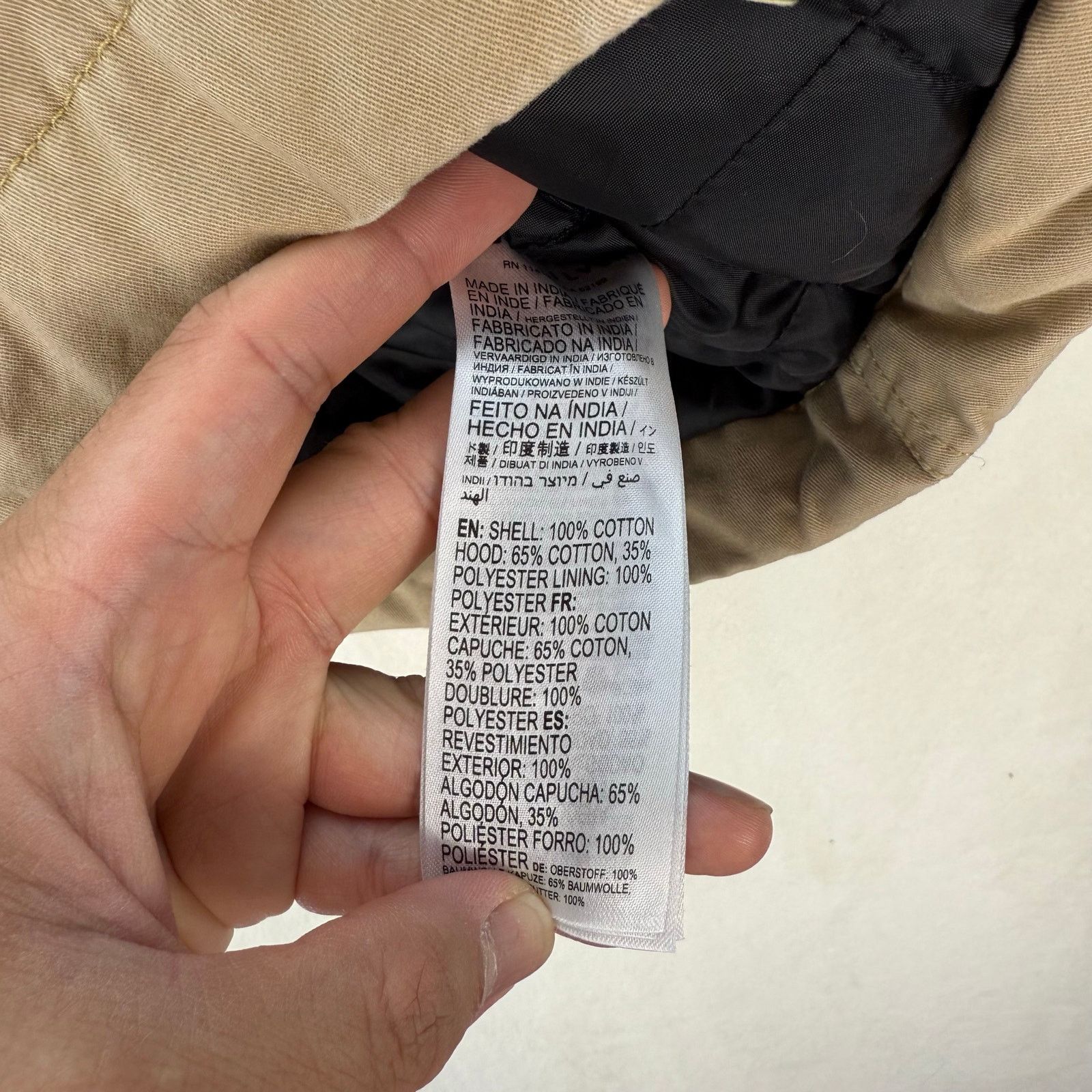 Quiksilver Quiksilver Boys XS Cargo Hooded Jacket Khaki/Gray Size US 33 - 4 Thumbnail