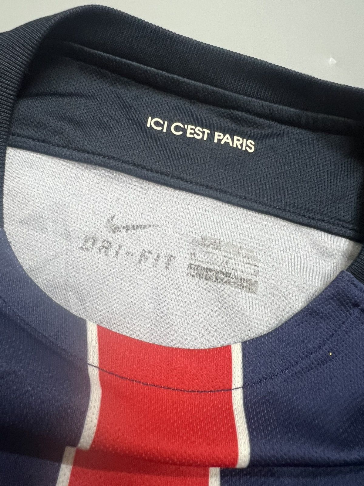 Nike 2015 Nike Paris Saint German Home Jersey Size US M / EU 48-50 / 2 - 6 Thumbnail