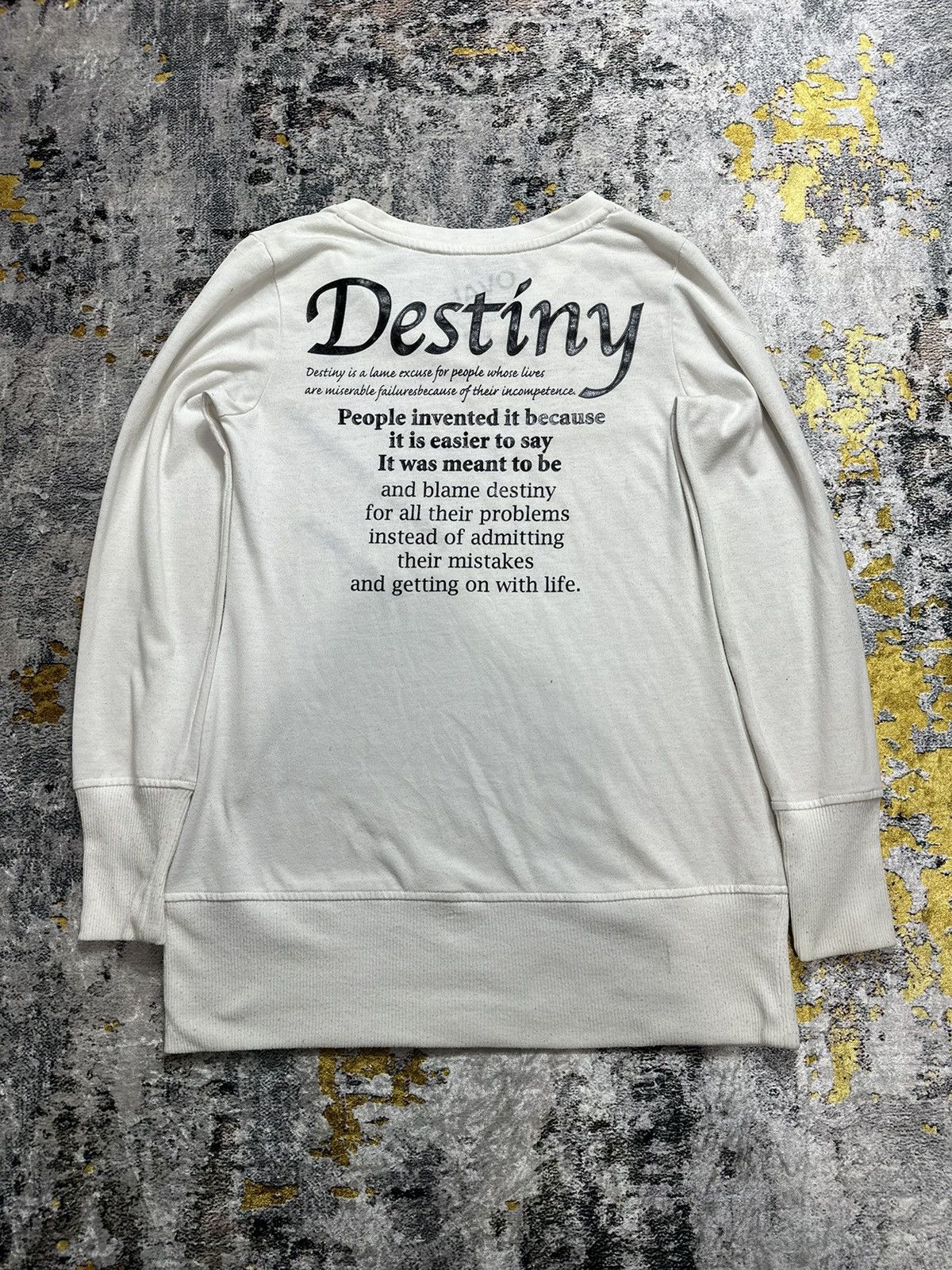 Japanese Brand OVAL DICE POEM LONG SLEEVE LGB STYLED Size US S / EU 44-46 / 1 - 2 Thumbnail