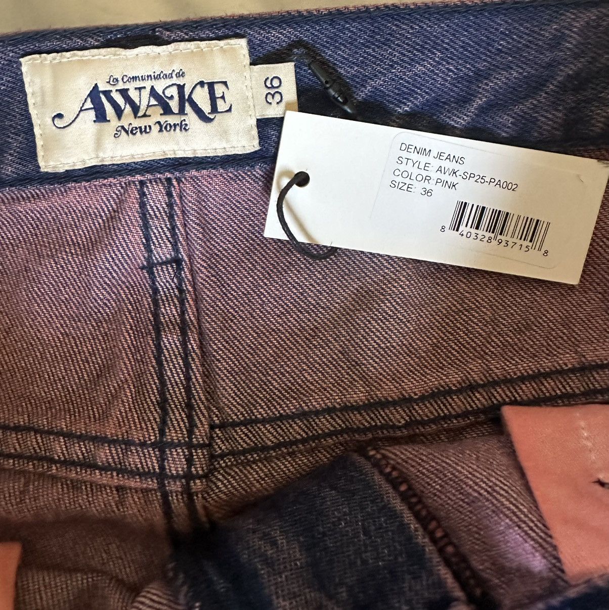 Awake NY AWAKE NY 100 Jeans in Purple Size US 36 / EU 52 - 6 Thumbnail