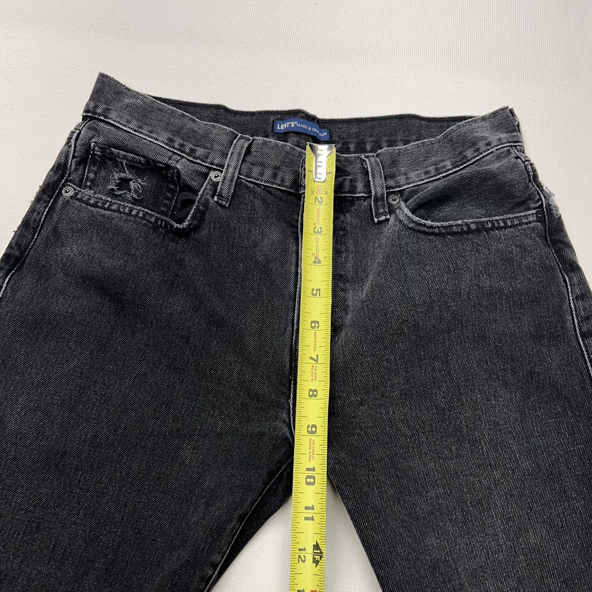 Levi's Levis Jeans Black Made & Crafted 502 Regular Taper Faded Size US 30 / EU 46 - 22 Thumbnail