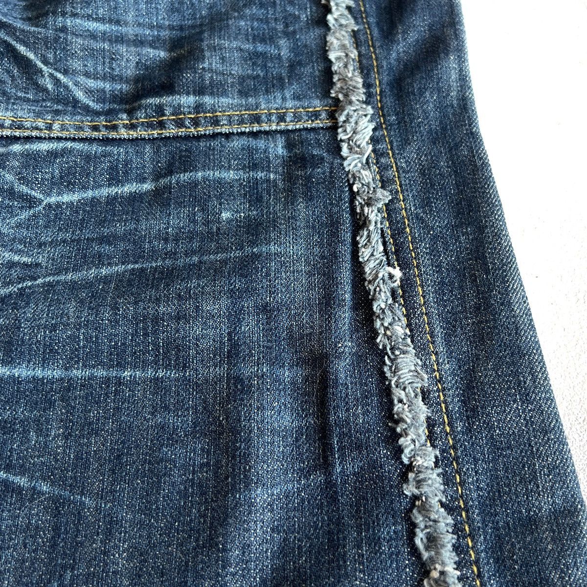 If Six Was Nine In The Attic Washed denim 2000s Size US 37 - 15 Thumbnail