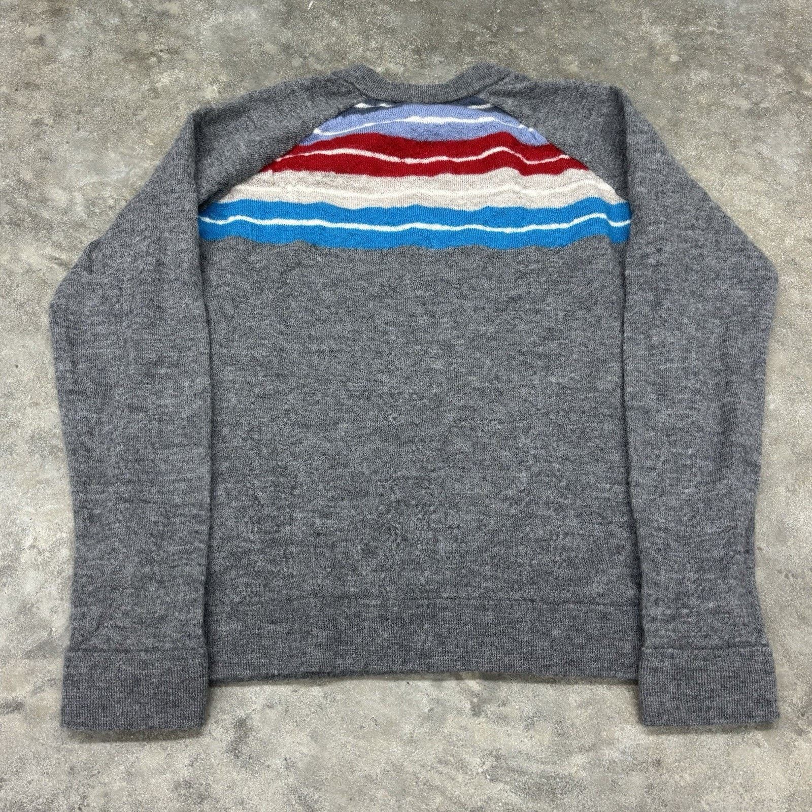 Cotopaxi Cotopaxi Libre Llama Unisex Sweater Gray Red White Blue Size M / US 6-8 / IT 42-44 - 5 Thumbnail