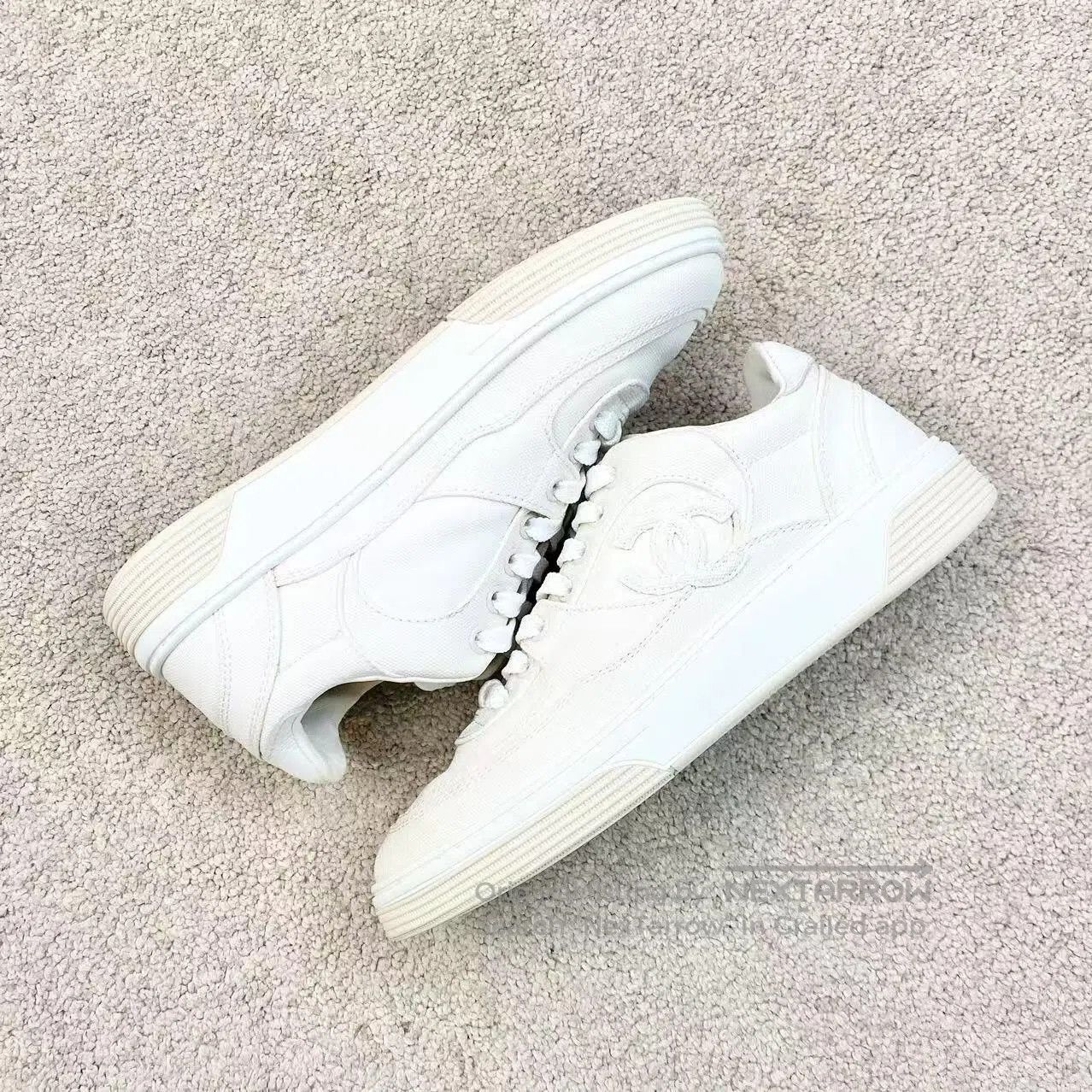 Chanel Chanel 24ss double Clogo board shoes| Size US 5.5 / IT 35.5 - 4 Thumbnail